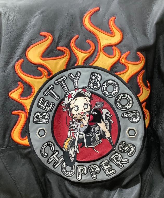 中古・古着通販】BETTY BOOP (ベティー・ブープ) レザージャケット