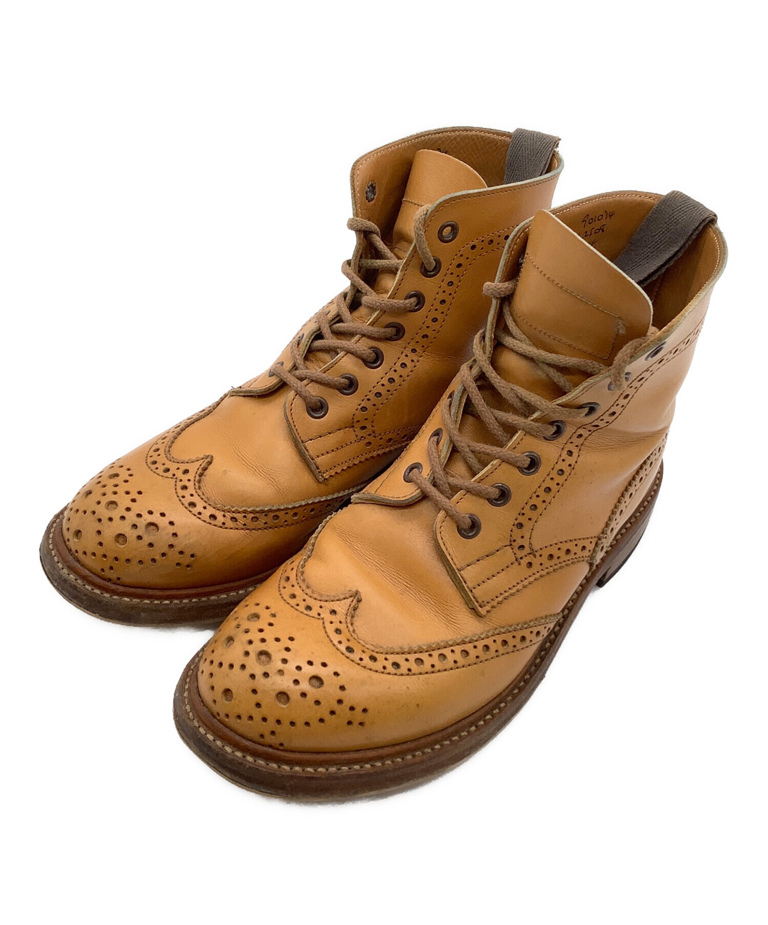 中古・古着通販】Tricker's (トリッカーズ) カントリーブーツ ベージュ