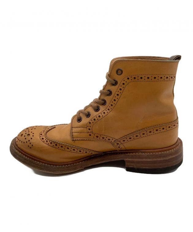 中古・古着通販】Tricker's (トリッカーズ) カントリーブーツ ベージュ