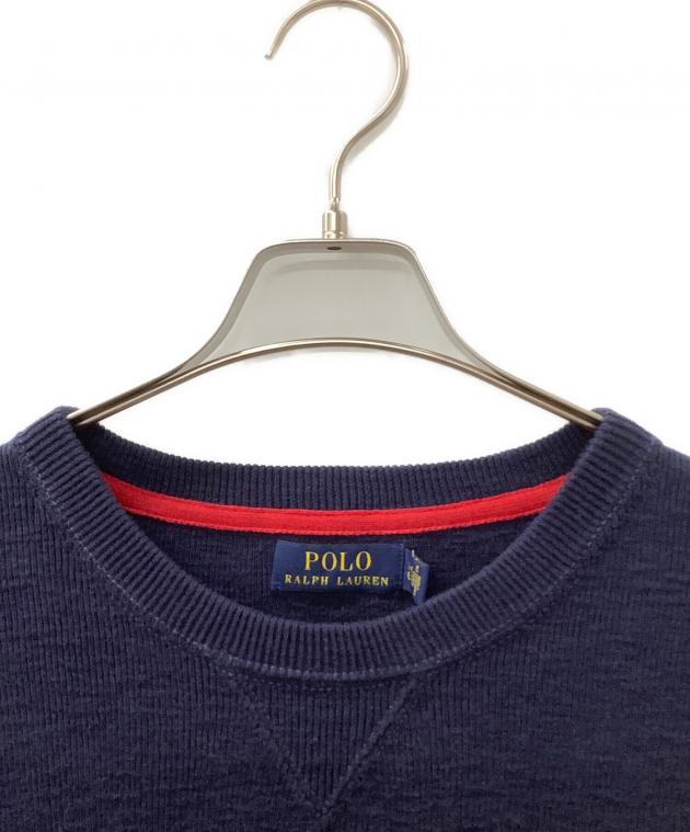 【未使用】Polo Ralph Lauren ネイビー トレーナー 中古・古着通販】POLO RALPH LAUREN (ポロ・ラルフローレン) 厚手