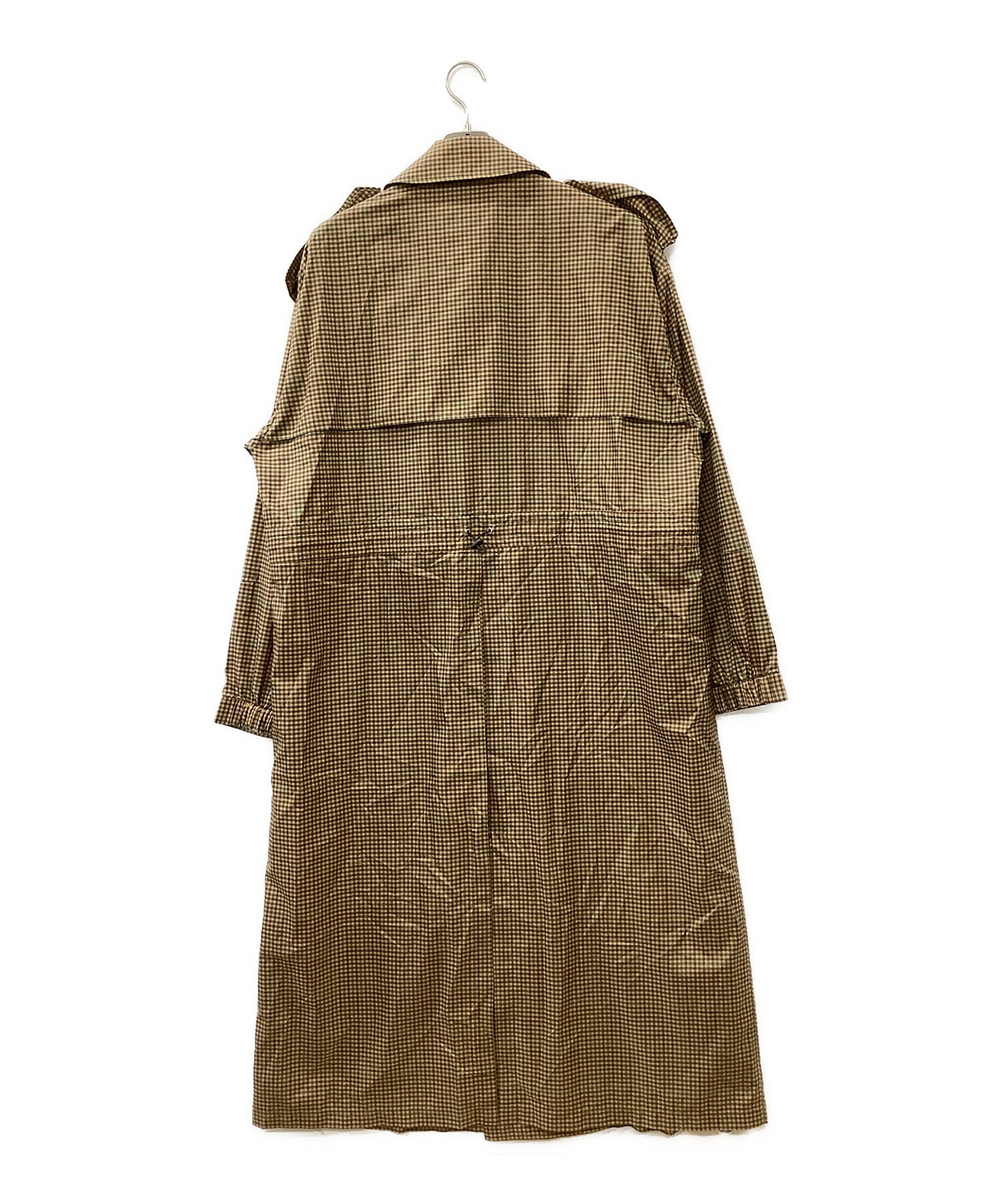 中古・古着通販】SOFTHYPHEN (ソフトハイフン) GUN CLUB CHECK TRENCH 