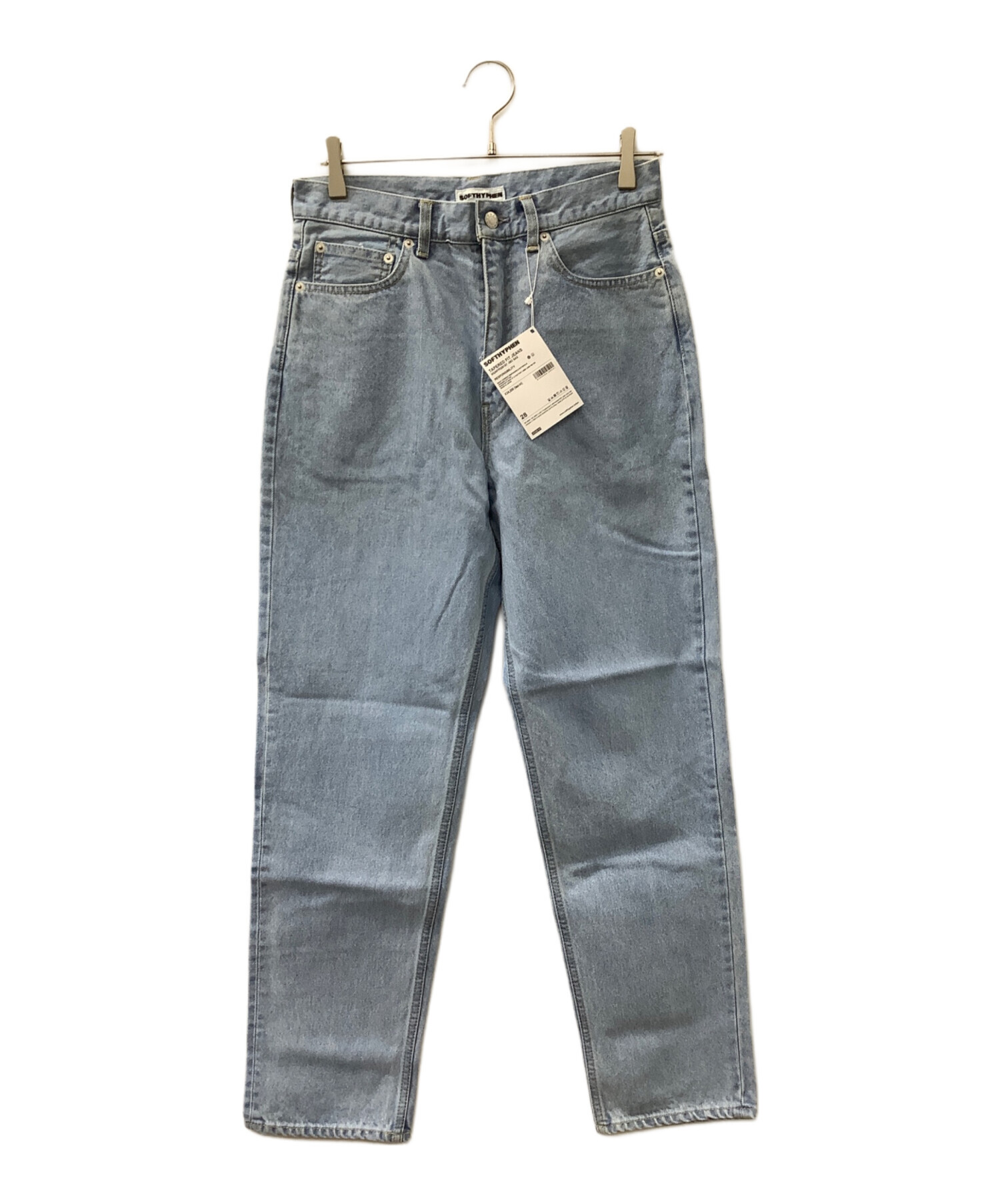 中古・古着通販】SOFTHYPHEN (ソフトハイフン) TAPERED FIT JEANS 