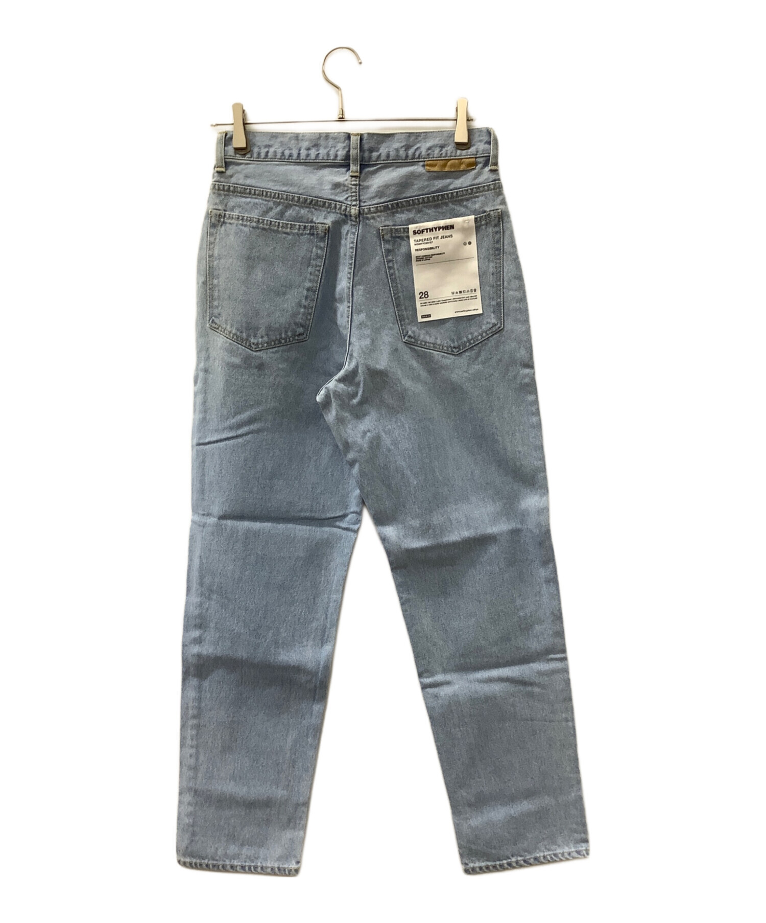 中古・古着通販】SOFTHYPHEN (ソフトハイフン) TAPERED FIT JEANS 
