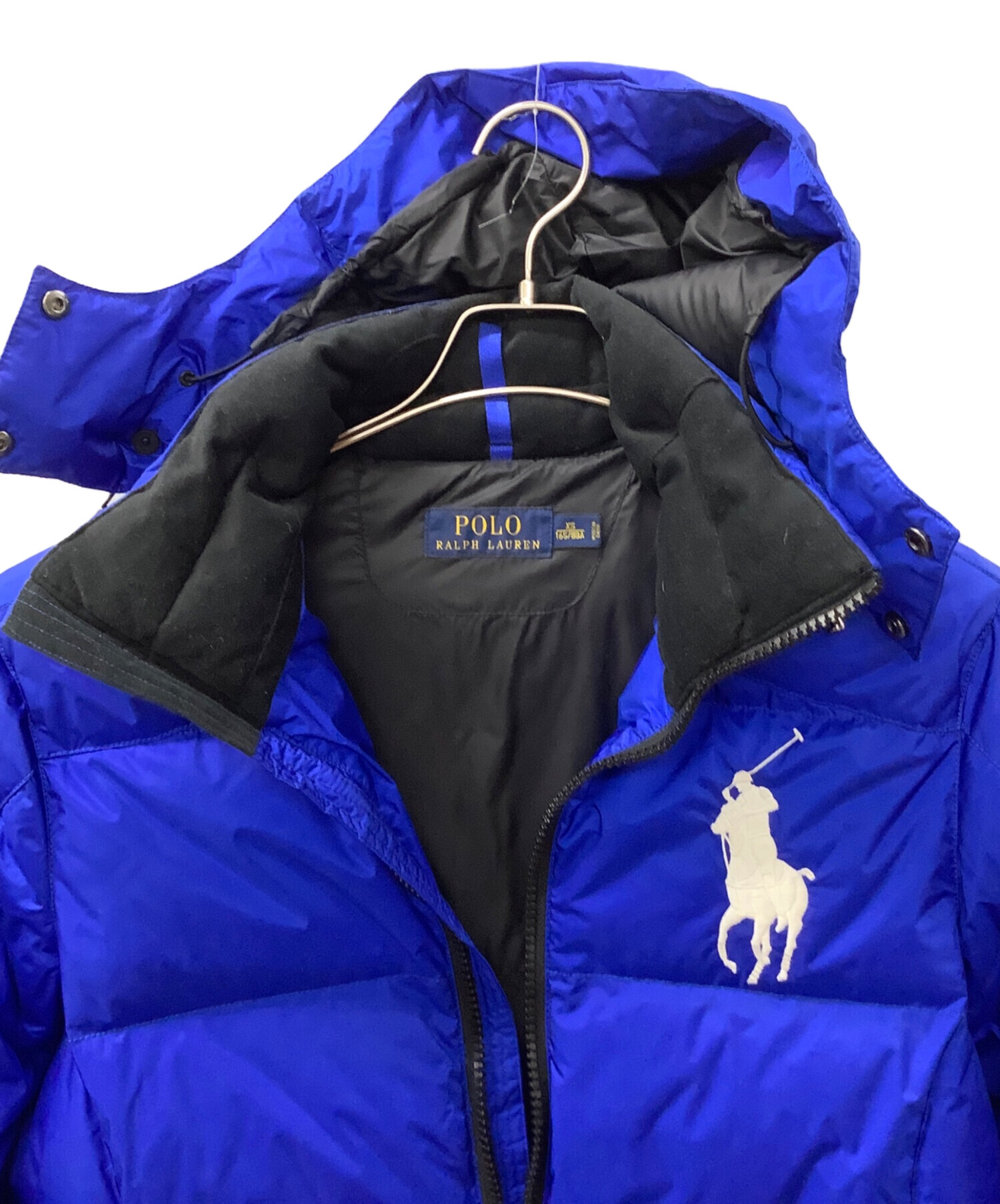 POLO RALPH LAUREN ラルフローレン　ダウンジャケット S ブルー 中古・古着通販】POLO RALPH LAUREN (ポロ・ラルフローレン) ダウン