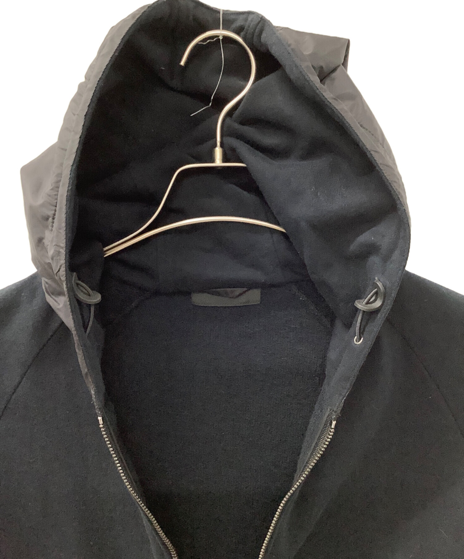 中古・古着通販】PRADA (プラダ) ジップパーカー ブラック サイズ:M