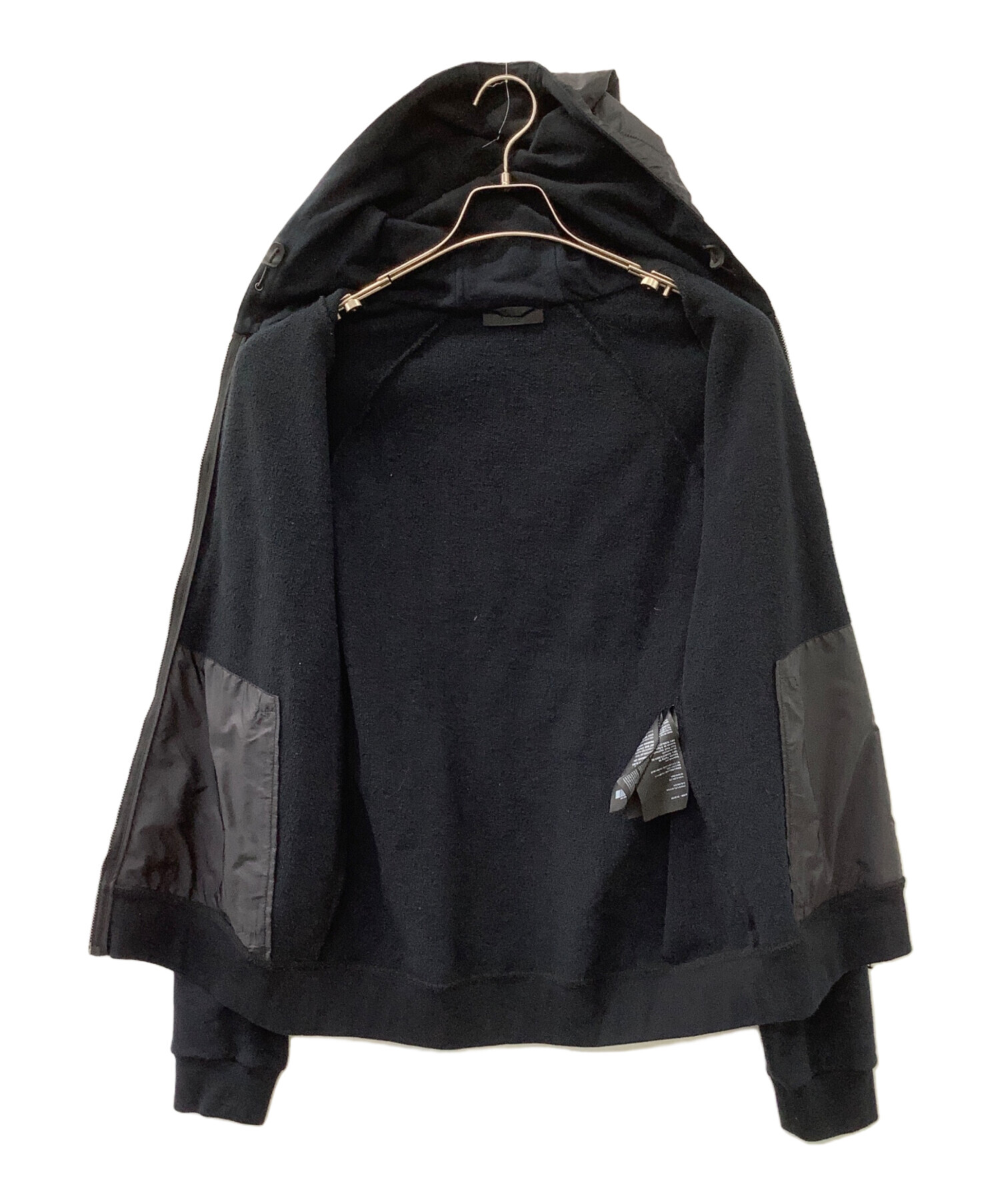 PRADA プラダ パーカー メンズ 【古着】【中古】 中古・古着通販】PRADA (プラダ) ジップパーカー ブラック サイズ:M