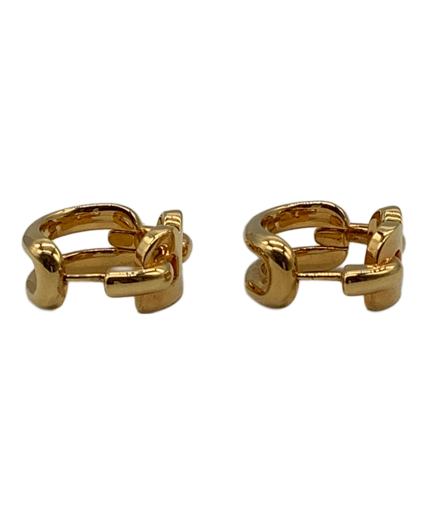 中古・古着通販】BALENCIAGA (バレンシアガ) フープピアス ゴールド