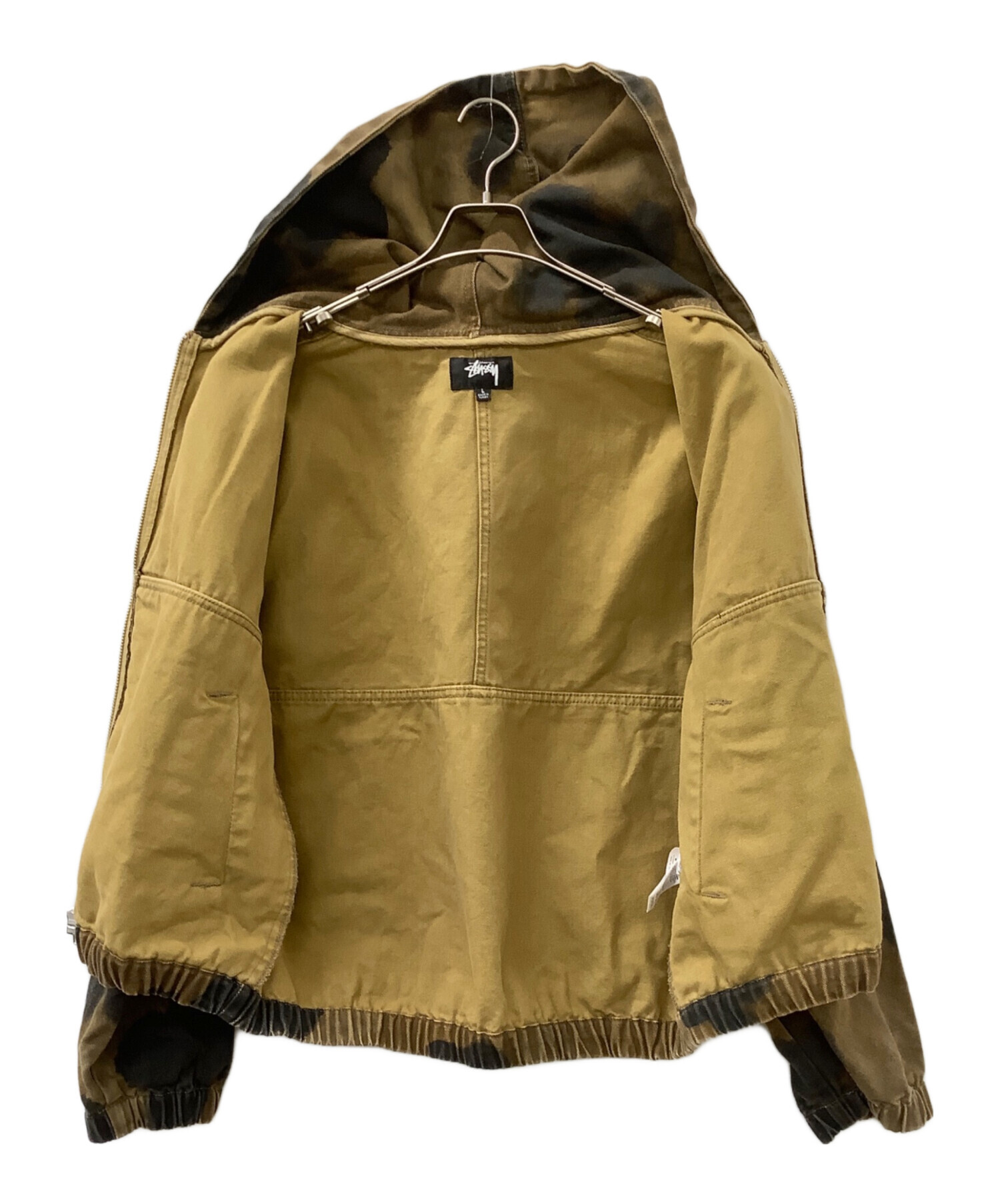 中古・古着通販】stussy (ステューシー) FLORAL DYE WORK JACKET