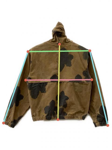 中古・古着通販】stussy (ステューシー) FLORAL DYE WORK JACKET