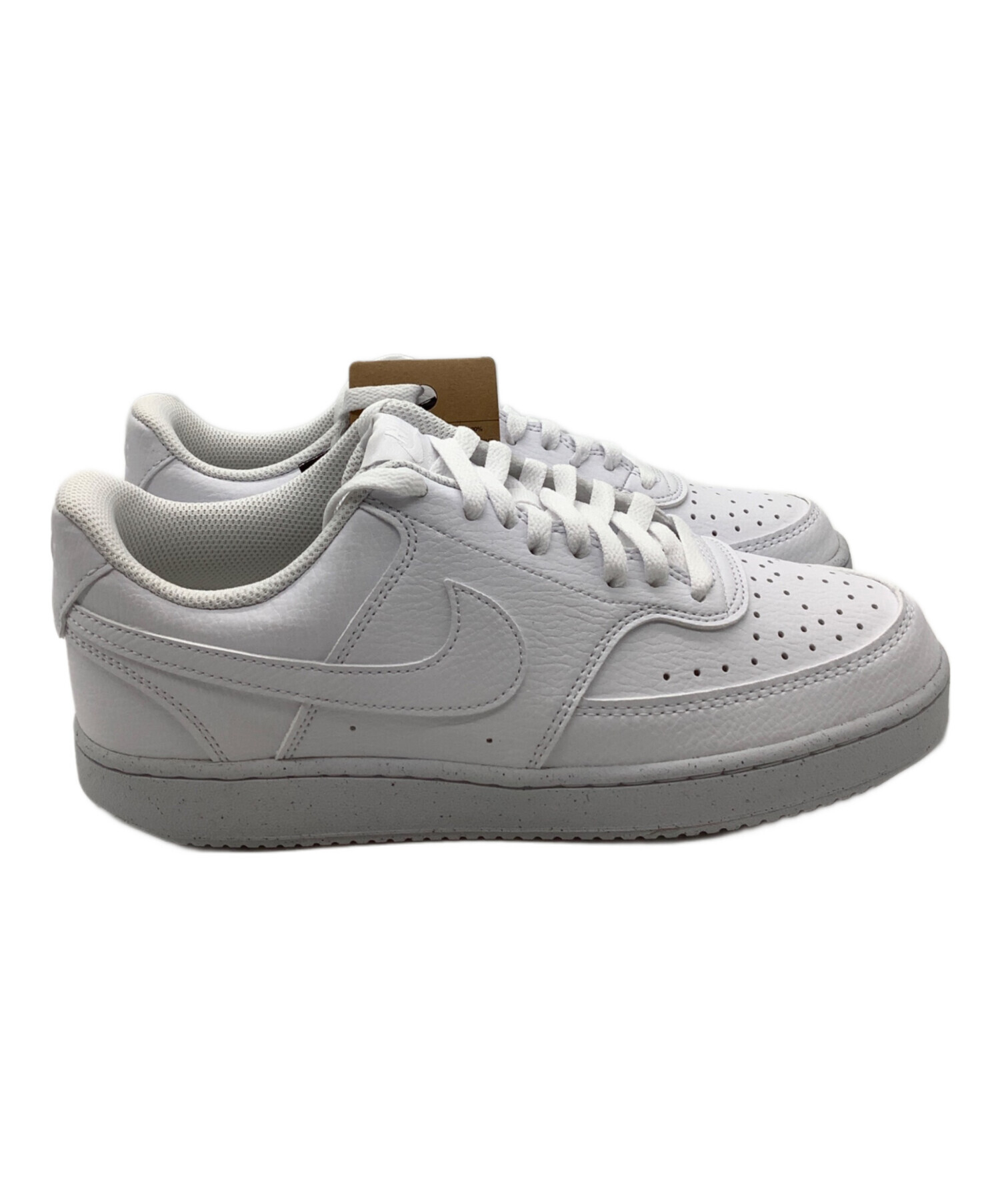 NIKE ナイキ スニーカー 28cm 白 【古着】【中古】【送料無料】 中古・古着通販】NIKE (ナイキ) コート ビジョン ロー ホワイト サイズ