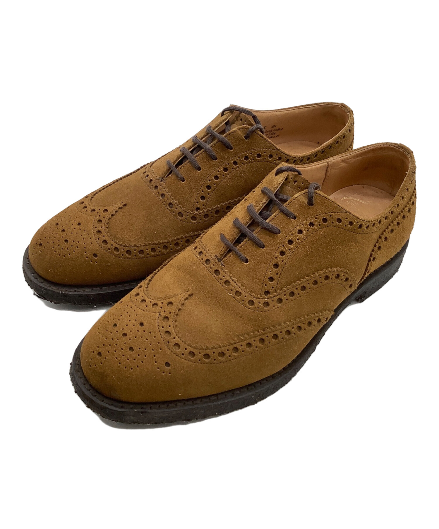 中古・古着通販】CHURCH'S (チャーチ) スエードフルブローグシューズ