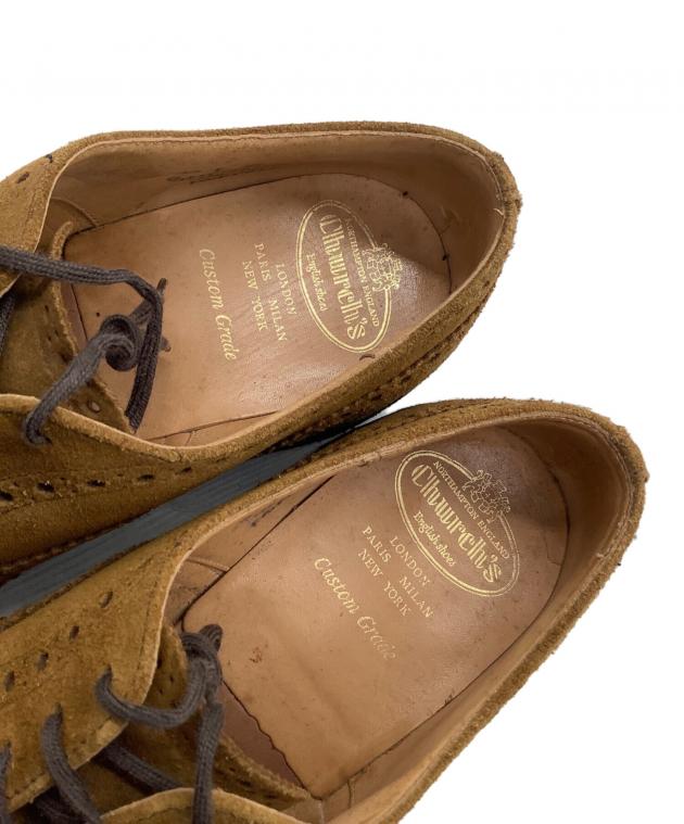 中古・古着通販】CHURCH'S (チャーチ) スエードフルブローグシューズ