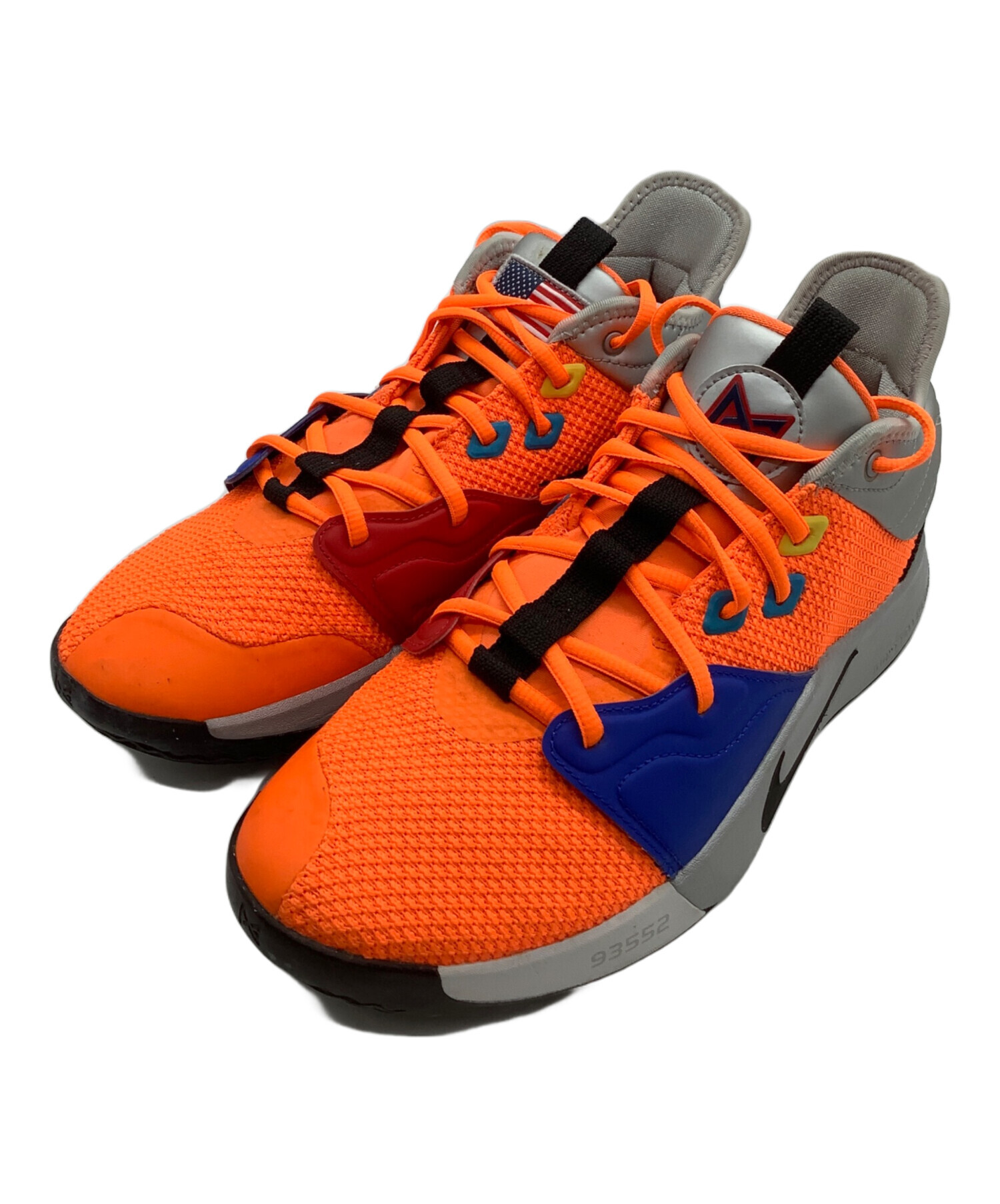 中古・古着通販】NIKE (ナイキ) PG 3 NASA EP オレンジ サイズ:US10