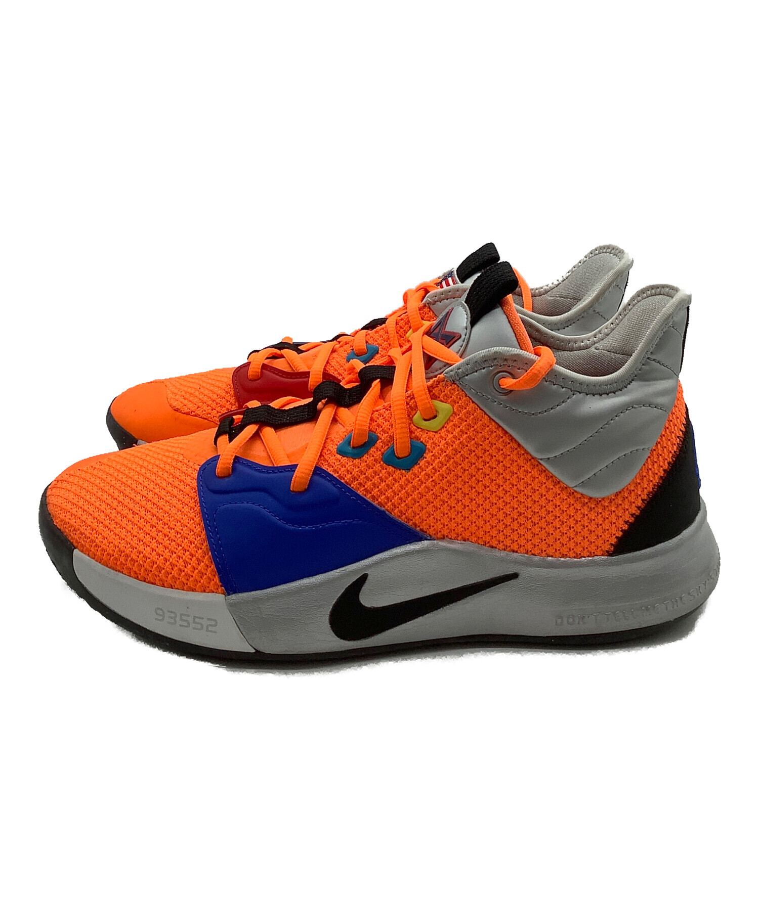 中古・古着通販】NIKE (ナイキ) PG 3 NASA EP オレンジ サイズ:US10