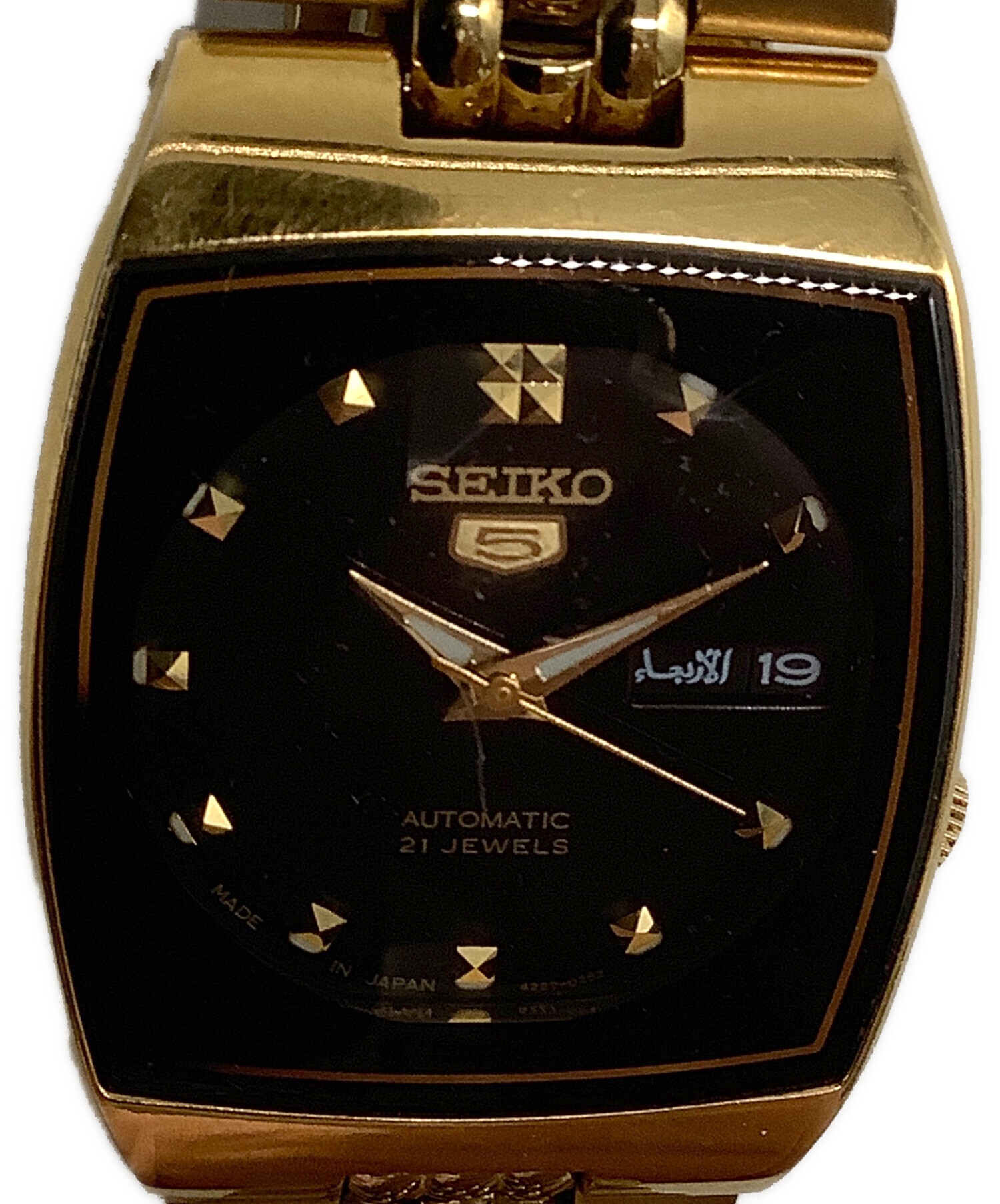 中古・古着通販】SEIKO (セイコー) ファイブ 21JEWELS｜ブランド・古着 
