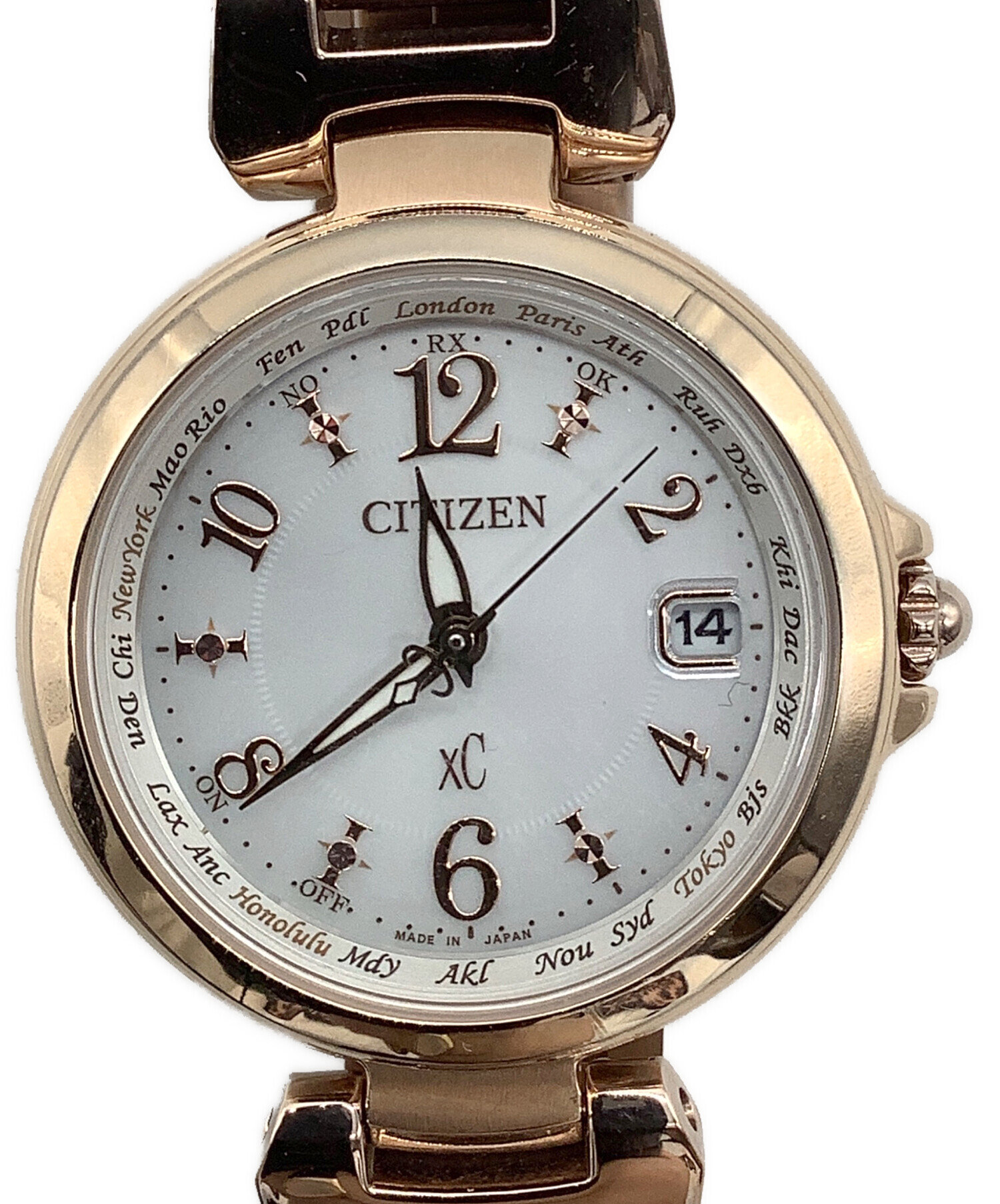 中古・古着通販】CITIZEN (シチズン) クロスシー ホワイト｜ブランド