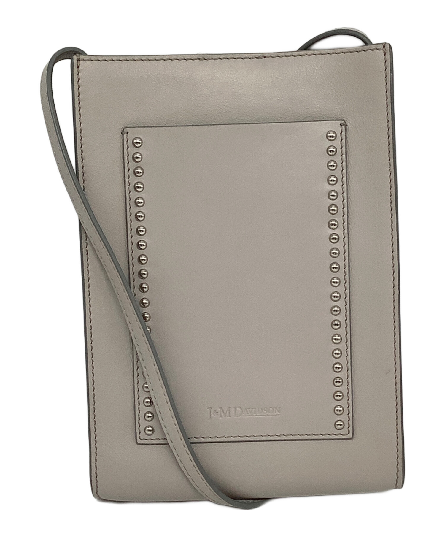 専用品　美品 J&M Davidson カルトポスタル グレー ショルダーバッグ 中古・古着通販】J&M DAVIDSON (ジェイ＆エム デヴィッドソン) カルト