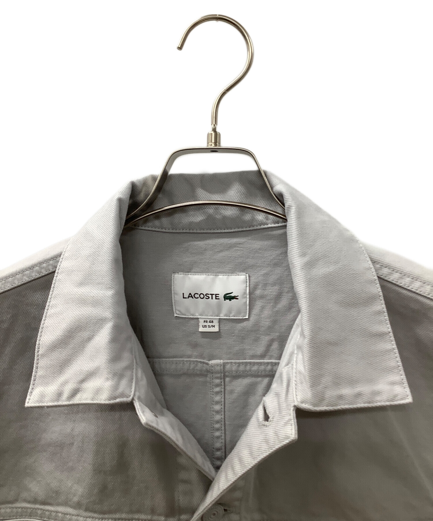 中古・古着通販】LACOSTE (ラコステ) ボックスカラーデニムジャケット