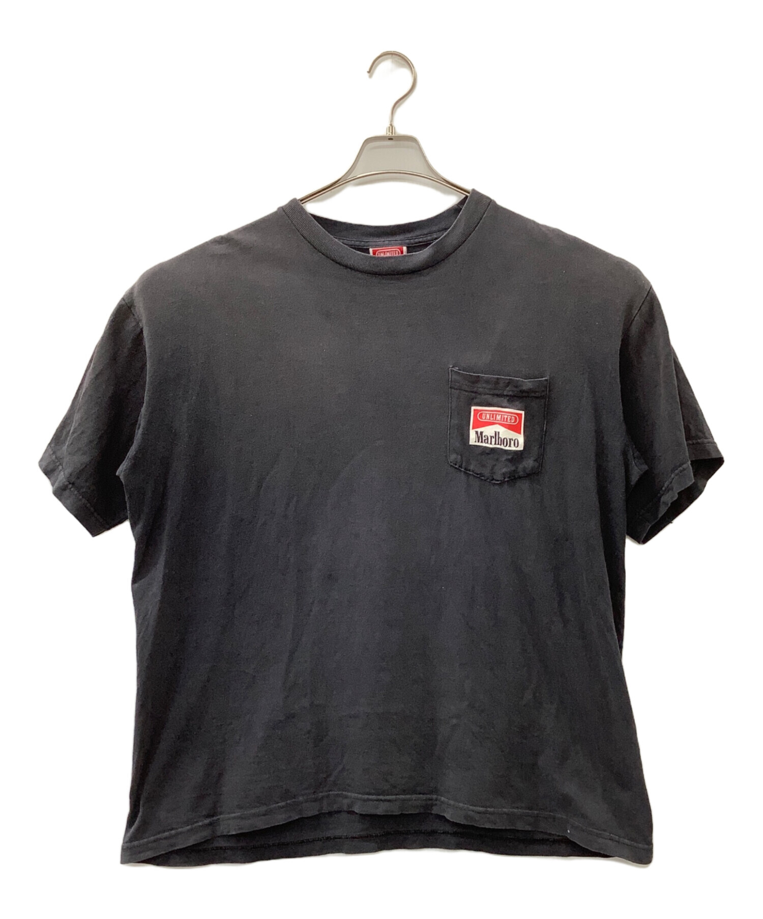 中古・古着通販】marlboro (マルボロ) SNAKEPASS 汽車SLプリントシャツ