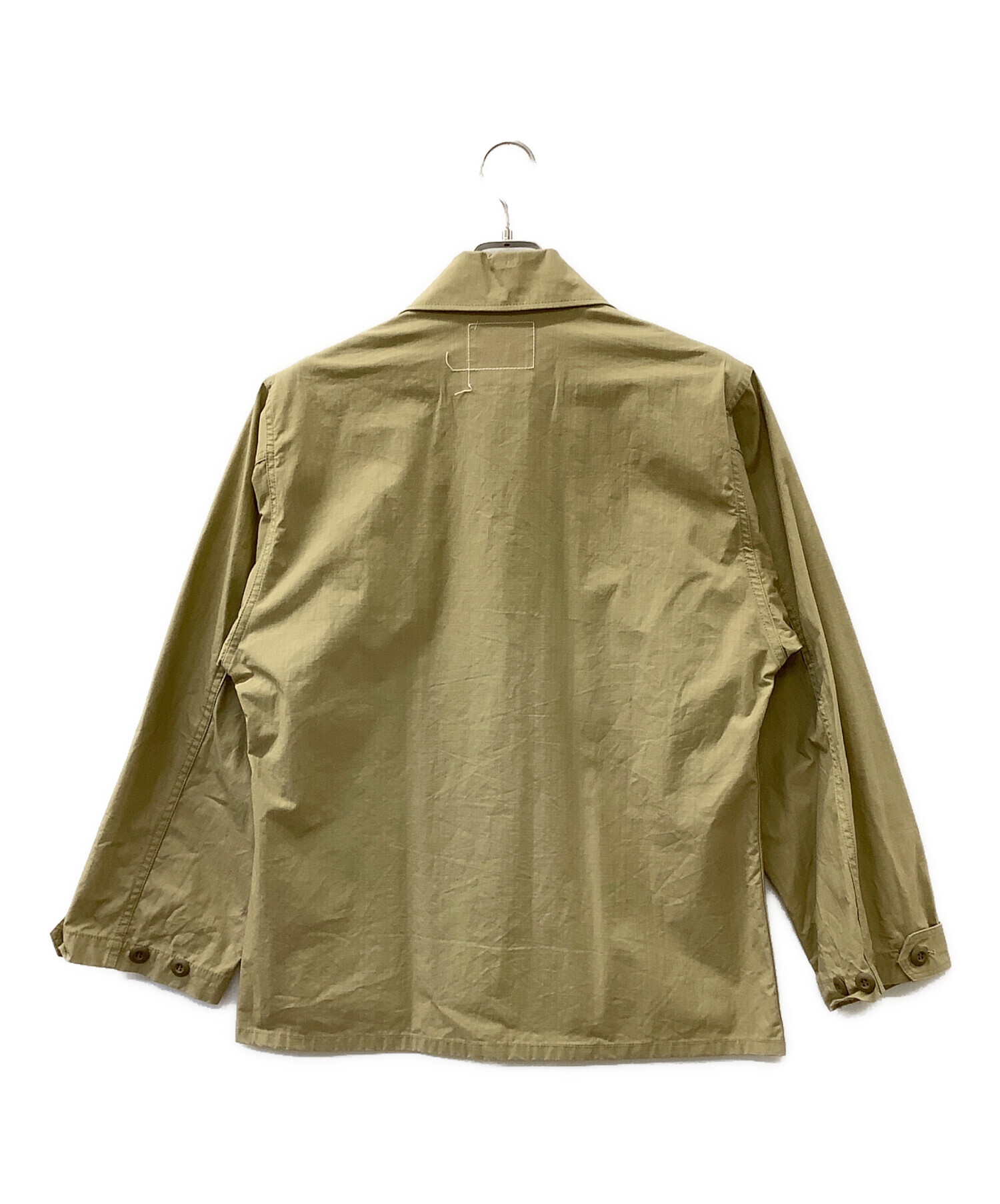 中古・古着通販】WTAPS (ダブルタップス) SHIRT.NYCO.RIPSTOP ベージュ