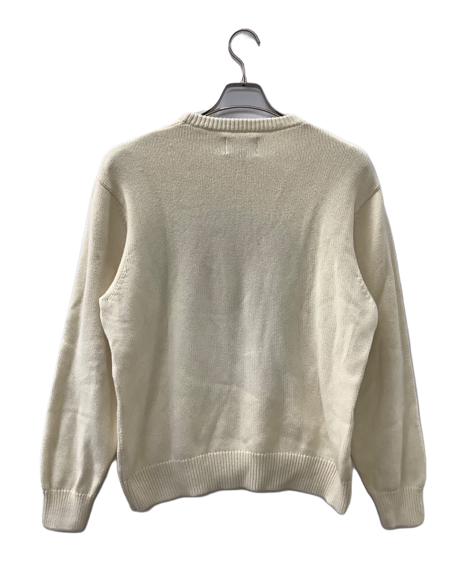 中古・古着通販】stussy (ステューシー) Curly S Sweater ベージュ
