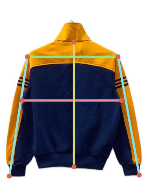 中古・古着通販】adidas (アディダス) トラックジャケット ネイビー