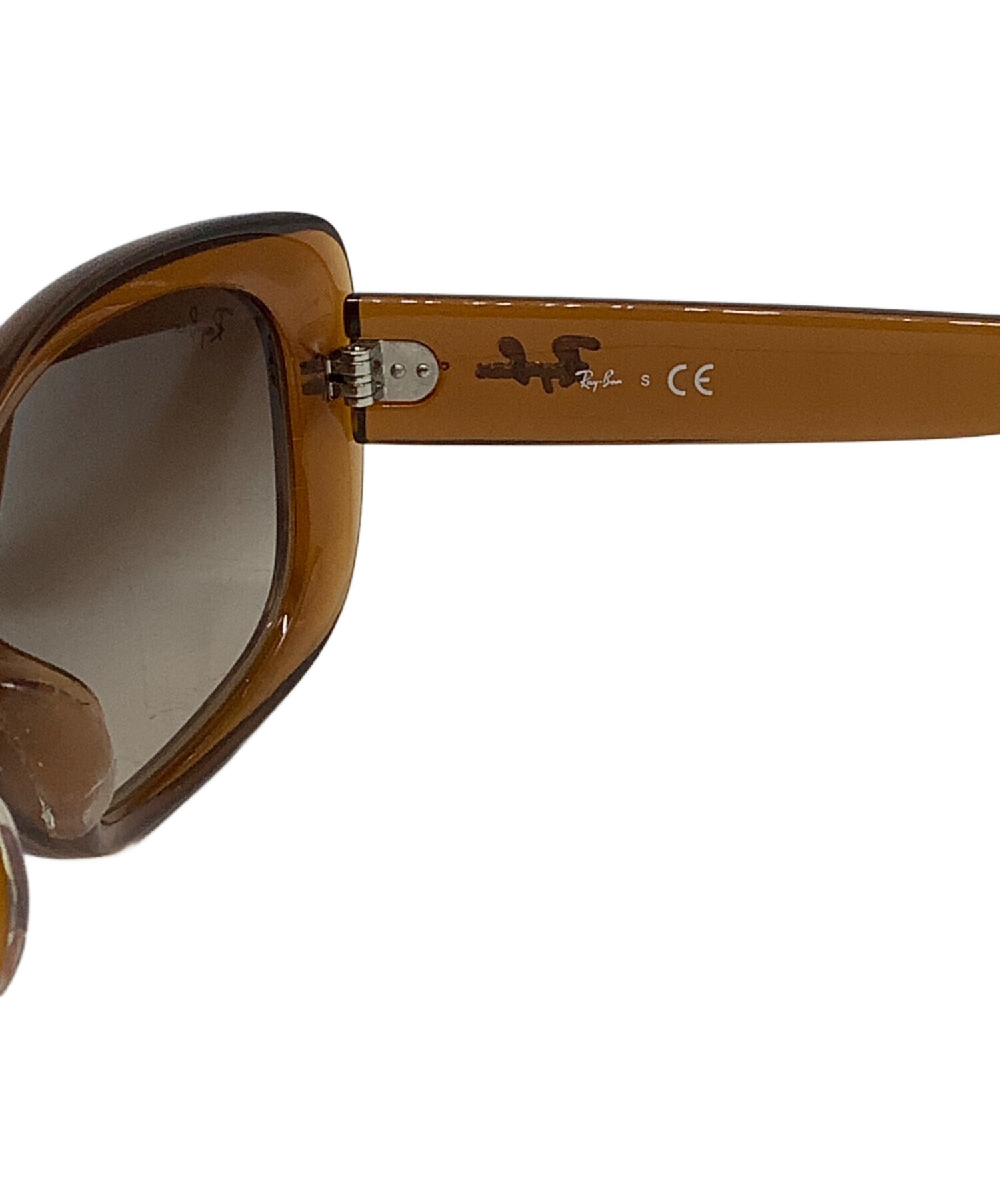 中古・古着通販】RAY-BAN (レイバン) サングラス ブラウン サイズ:58