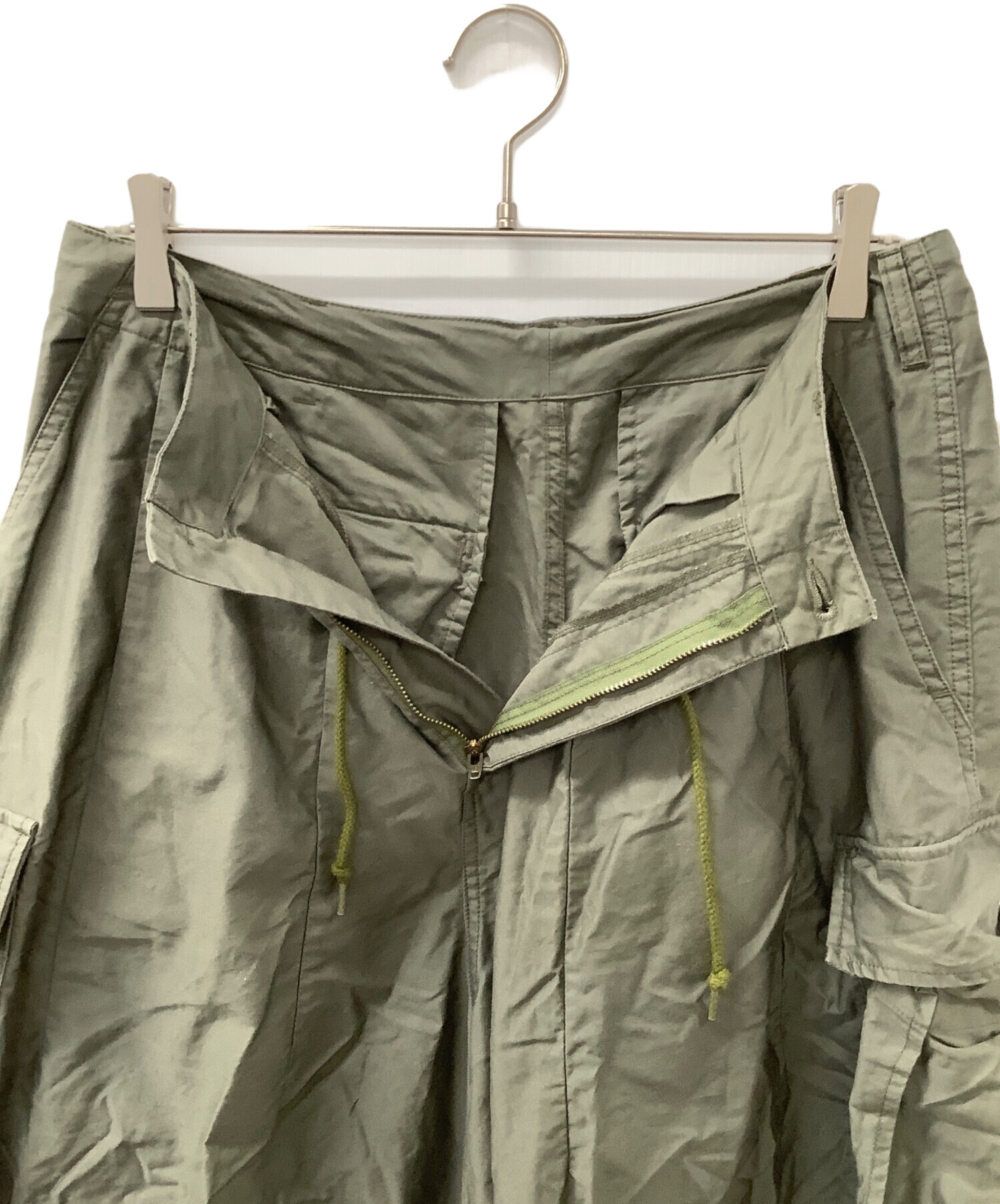 中古・古着通販】Needles (ニードルズ) カーゴパンツ オリーブ サイズ