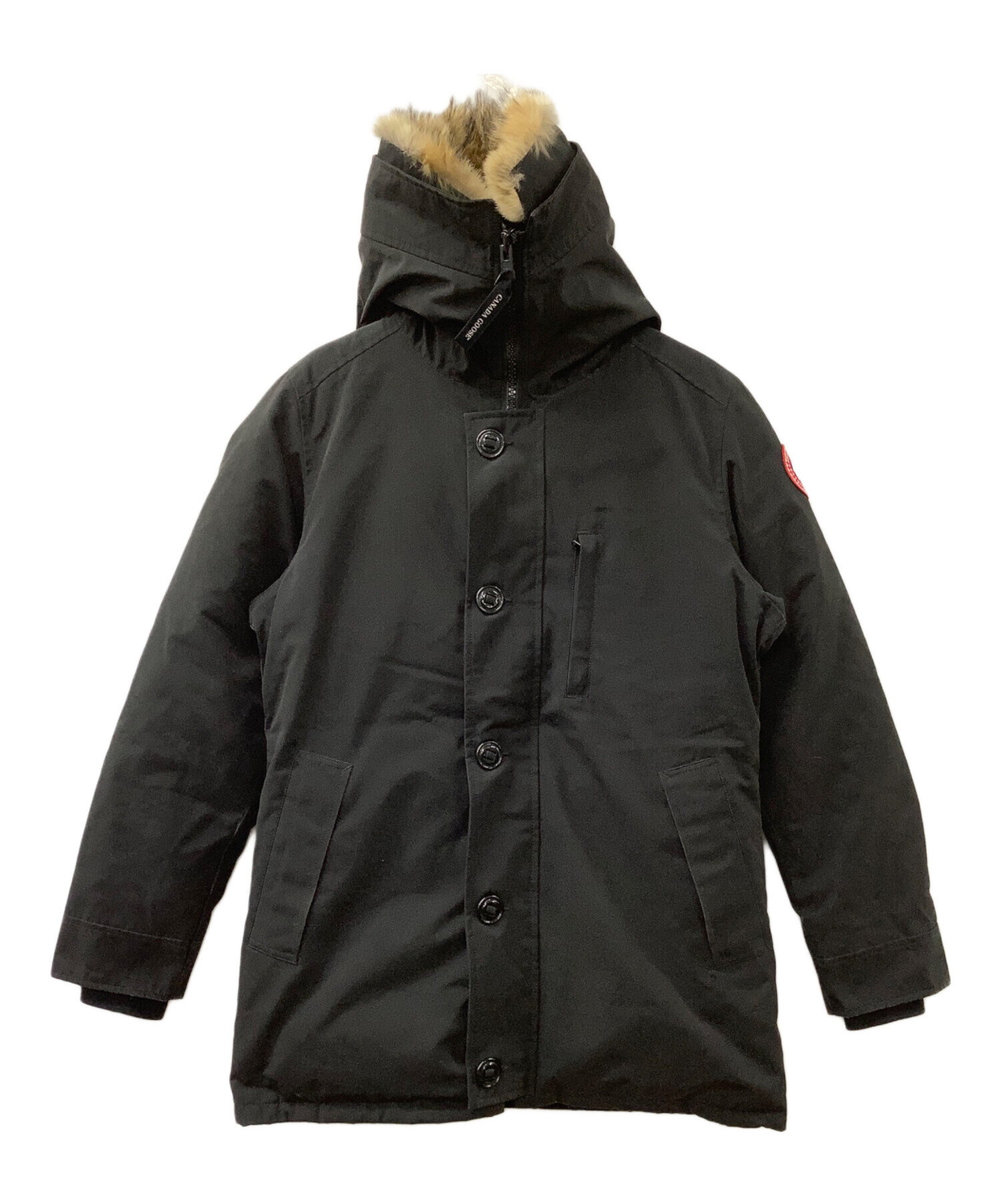 中古・古着通販】CANADA GOOSE (カナダグース) JASPER PARKA ブラック 