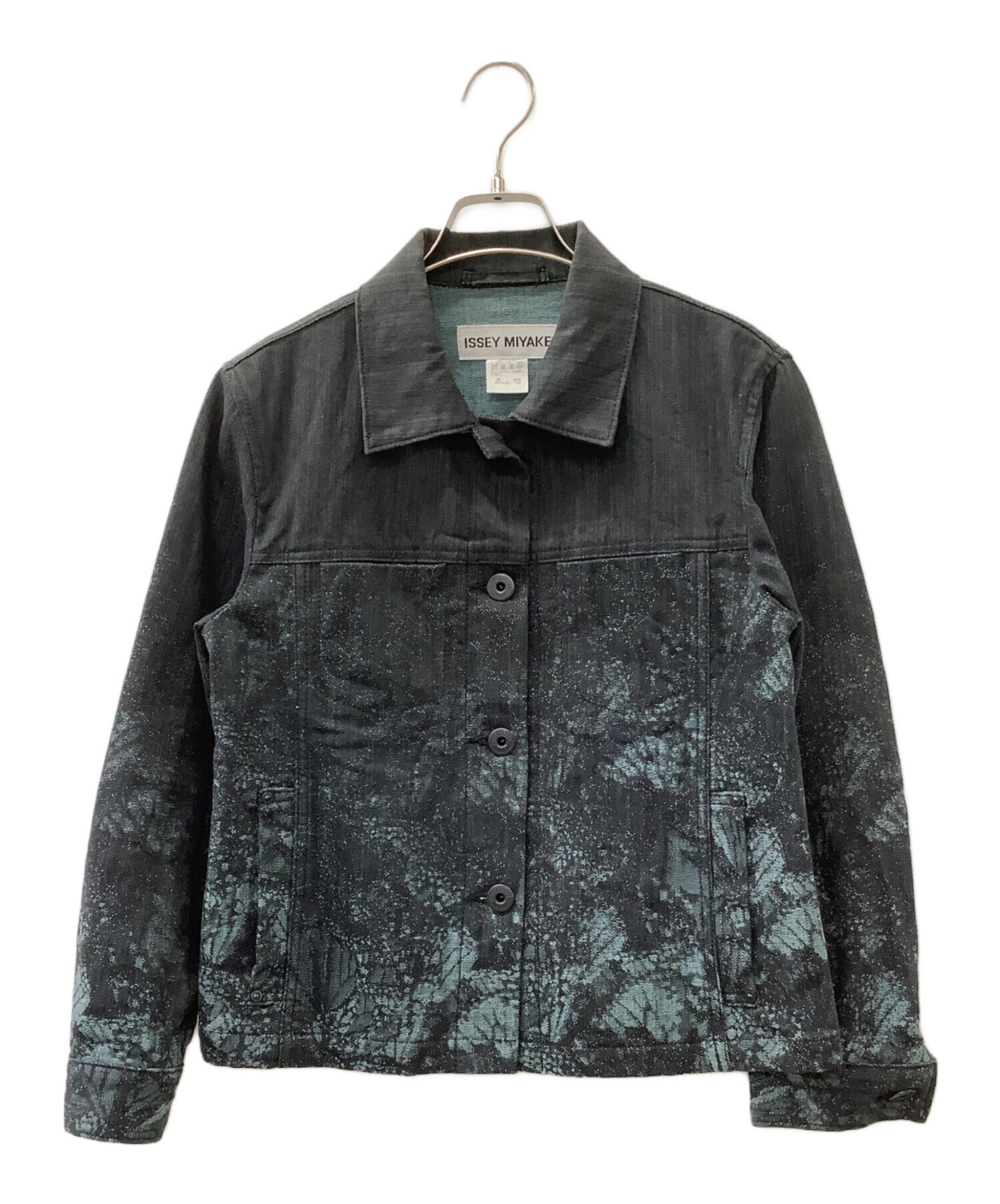 中古・古着通販】ISSEY MIYAKE (イッセイミヤケ) デニムジャケット 