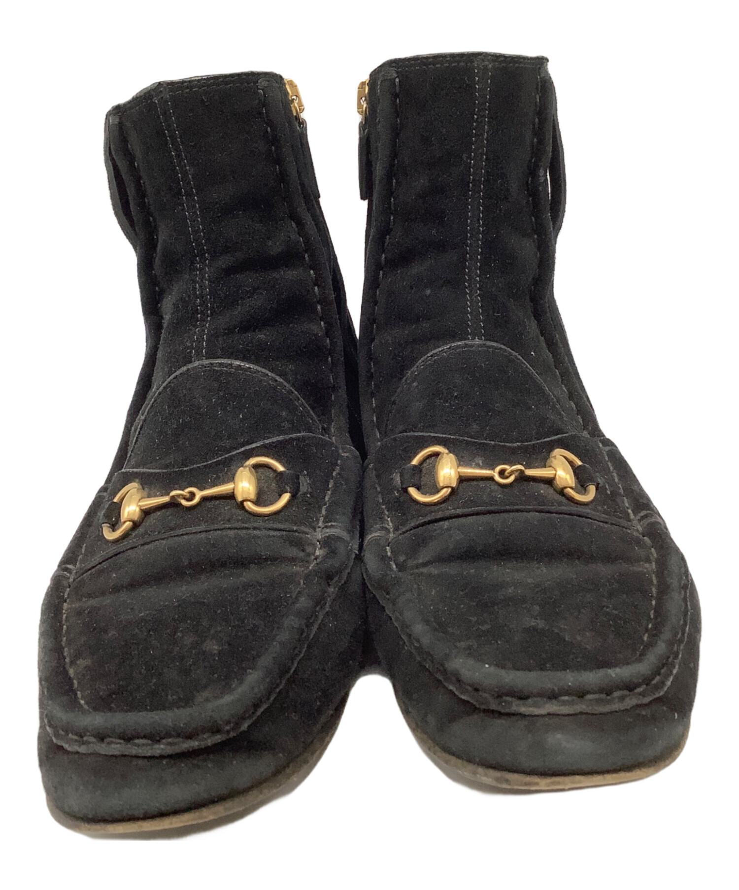 中古・古着通販】GUCCI (グッチ) ホースビットスウェードフリンジ