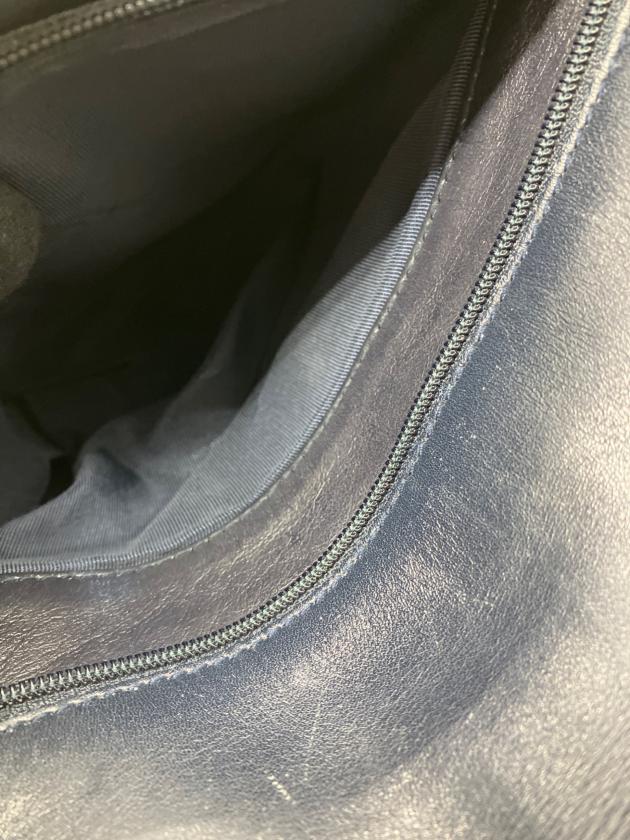 中古・古着通販】GUCCI (グッチ) ショルダーバッグ グレー×ネイビー
