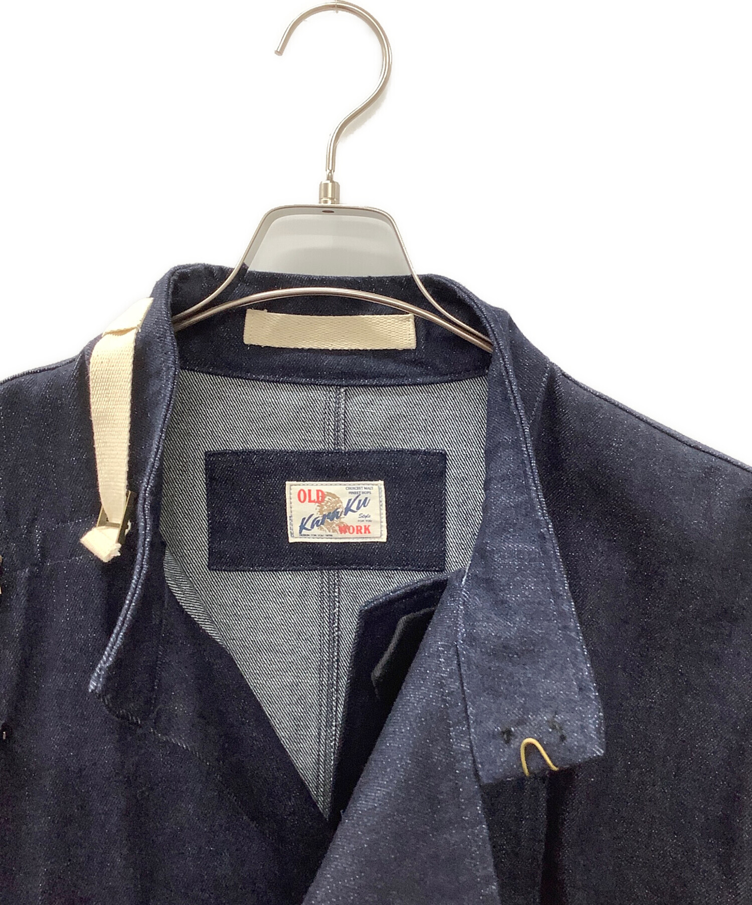 中古・古着通販】karaku (カラク) 13ozデニム スウェーデン軍モーター