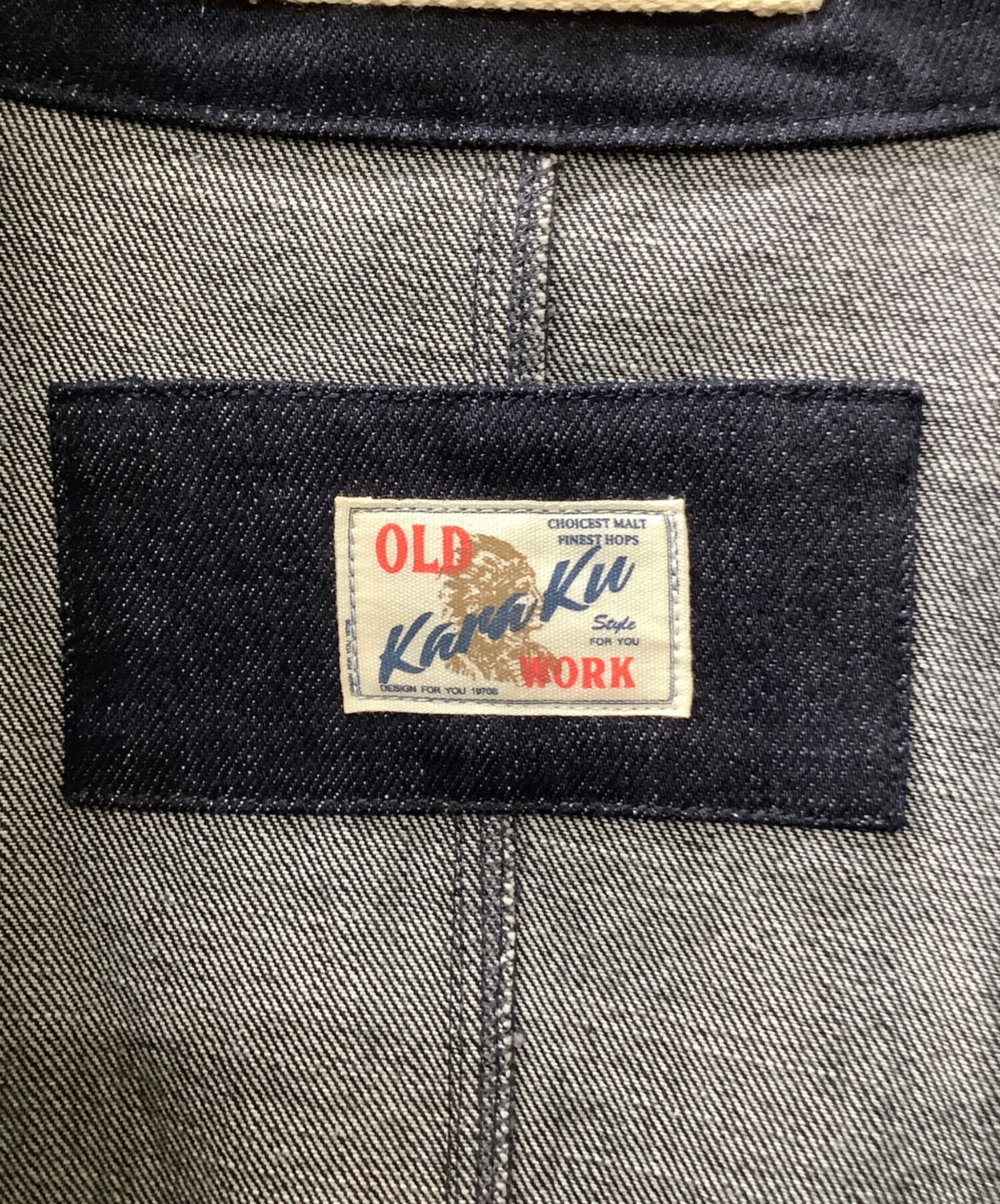 中古・古着通販】karaku (カラク) 13ozデニム スウェーデン軍モーター