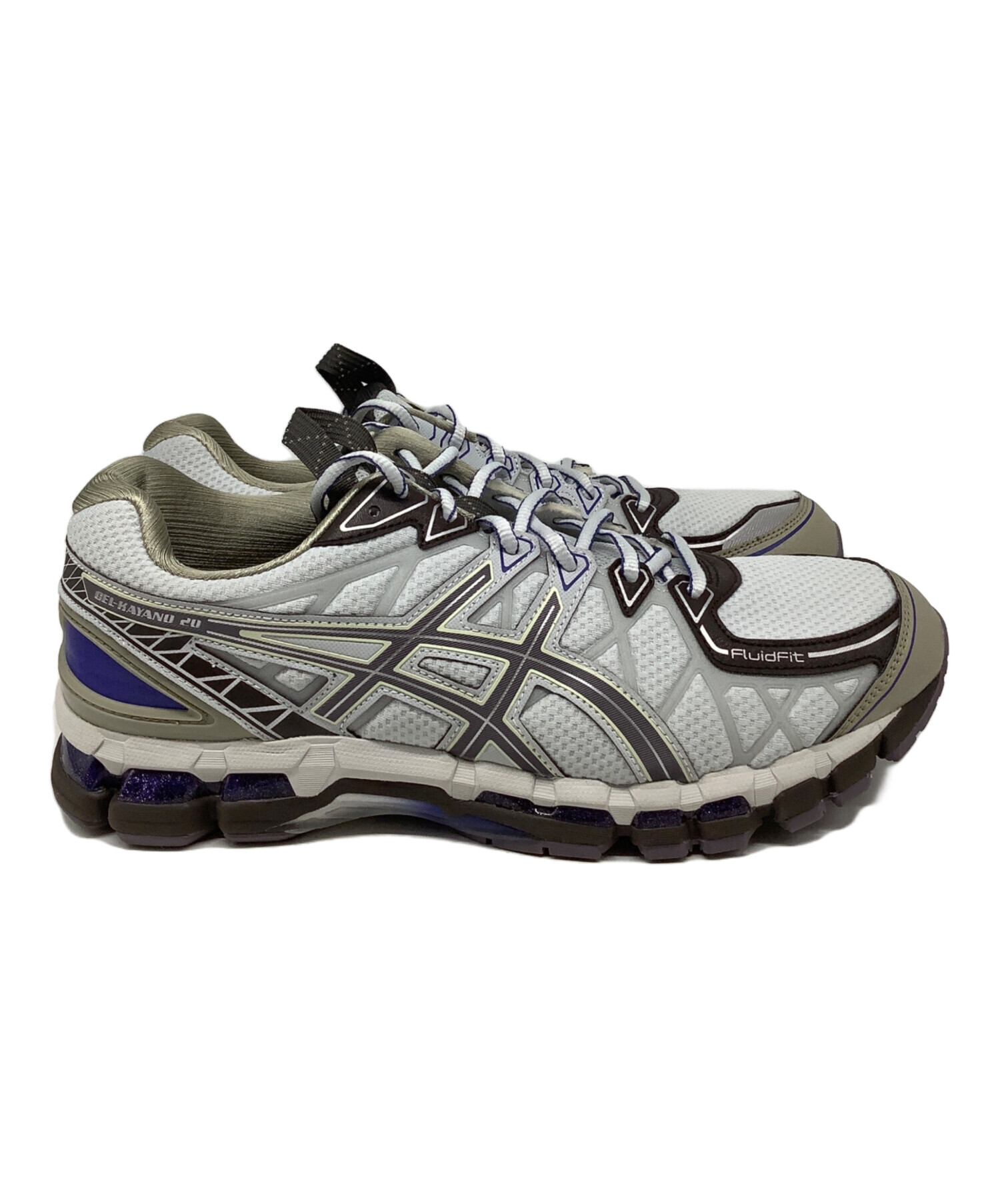 中古・古着通販】asics (アシックス) GEL-KAYANO 20 グレー×パープル