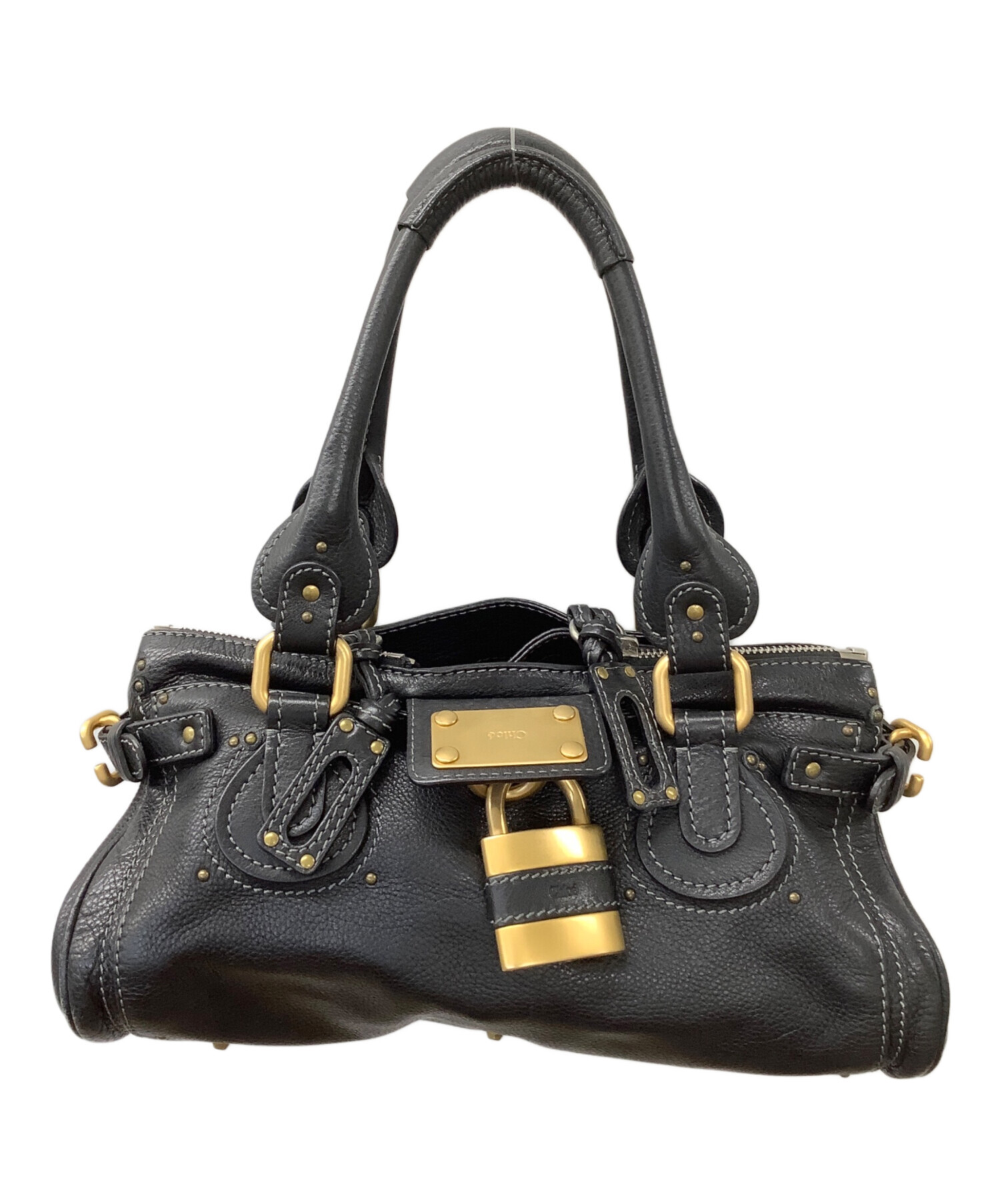 中古・古着通販】Chloe (クロエ) パディントン ブラック｜ブランド 