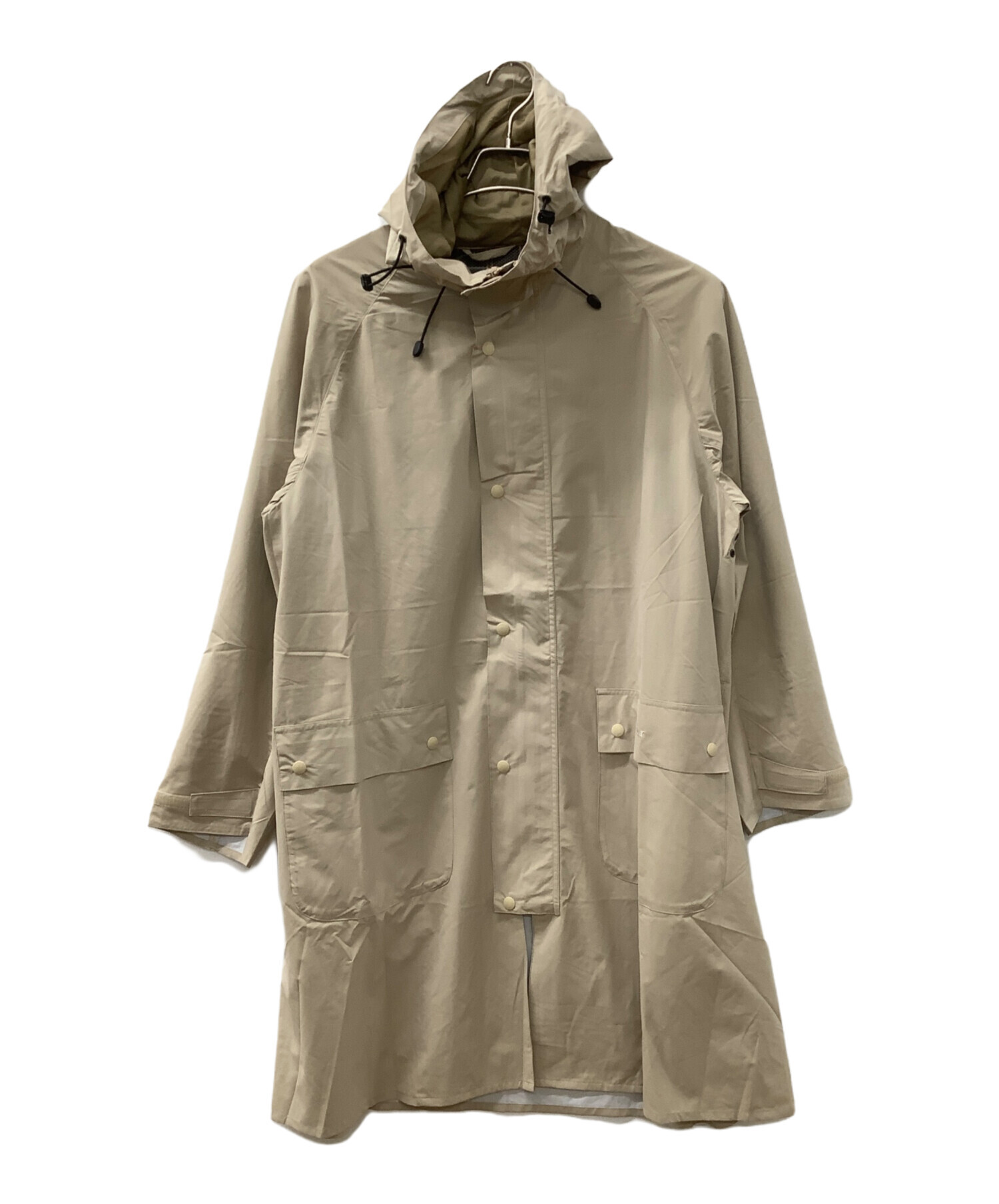 中古・古着通販】Barbour (バブアー) レインフードコート ベージュ 