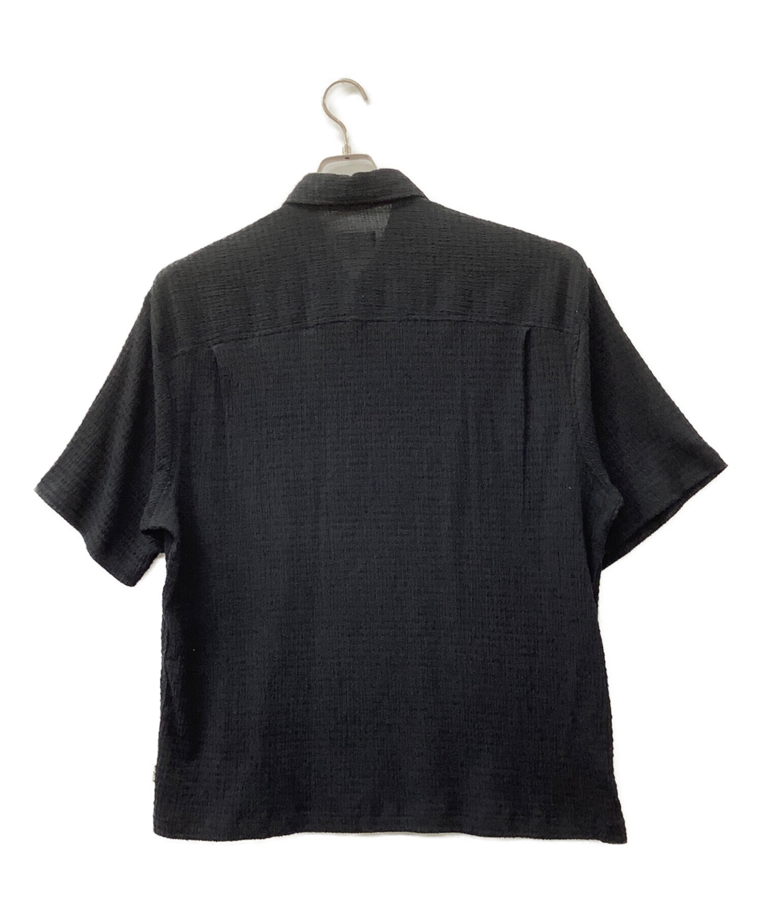中古・古着通販】stussy (ステューシー) 半袖シャツ ブラック サイズ:L