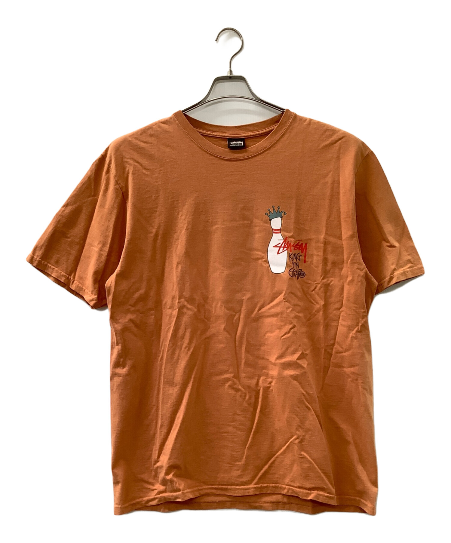 中古・古着通販】stussy (ステューシー) キングピン オレンジ サイズ:L 