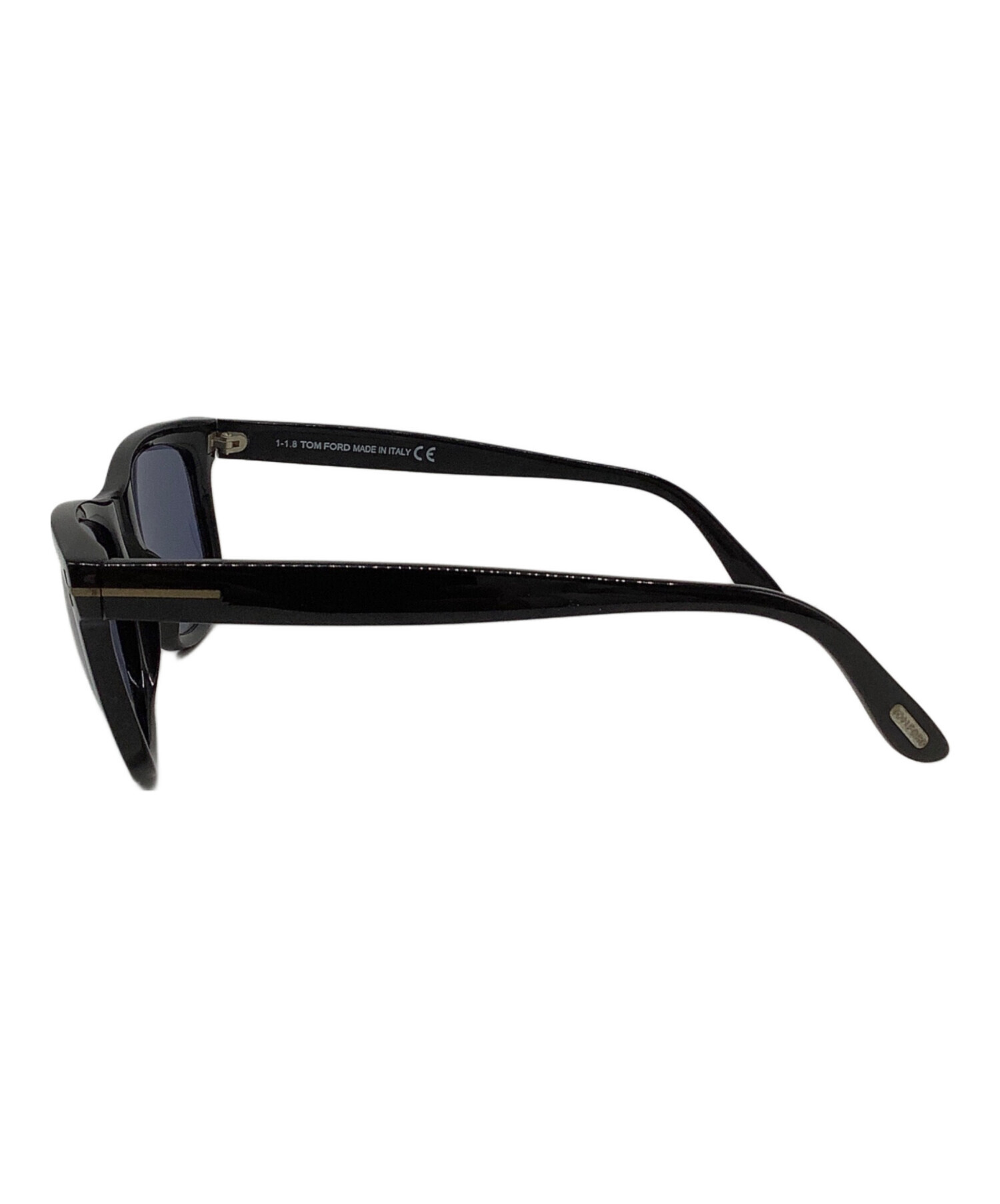 TOM FORD Leo TF336 ブラックサングラス Tom Ford Leo TF336 01V Black