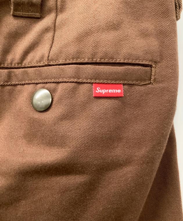 中古・古着通販】SUPREME (シュプリーム) Work Pant ブラウン サイズ