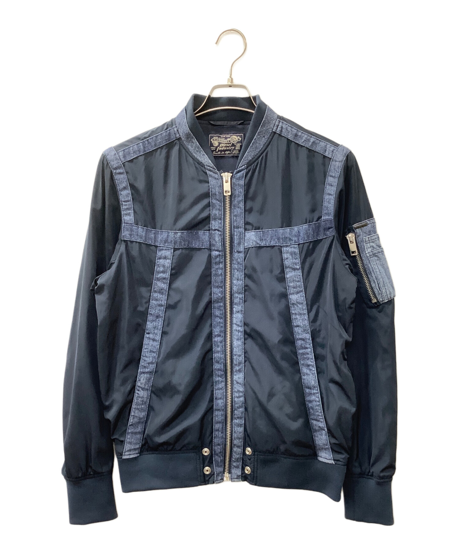 中古・古着通販】DIESEL (ディーゼル) デニムナイロンジャケット 