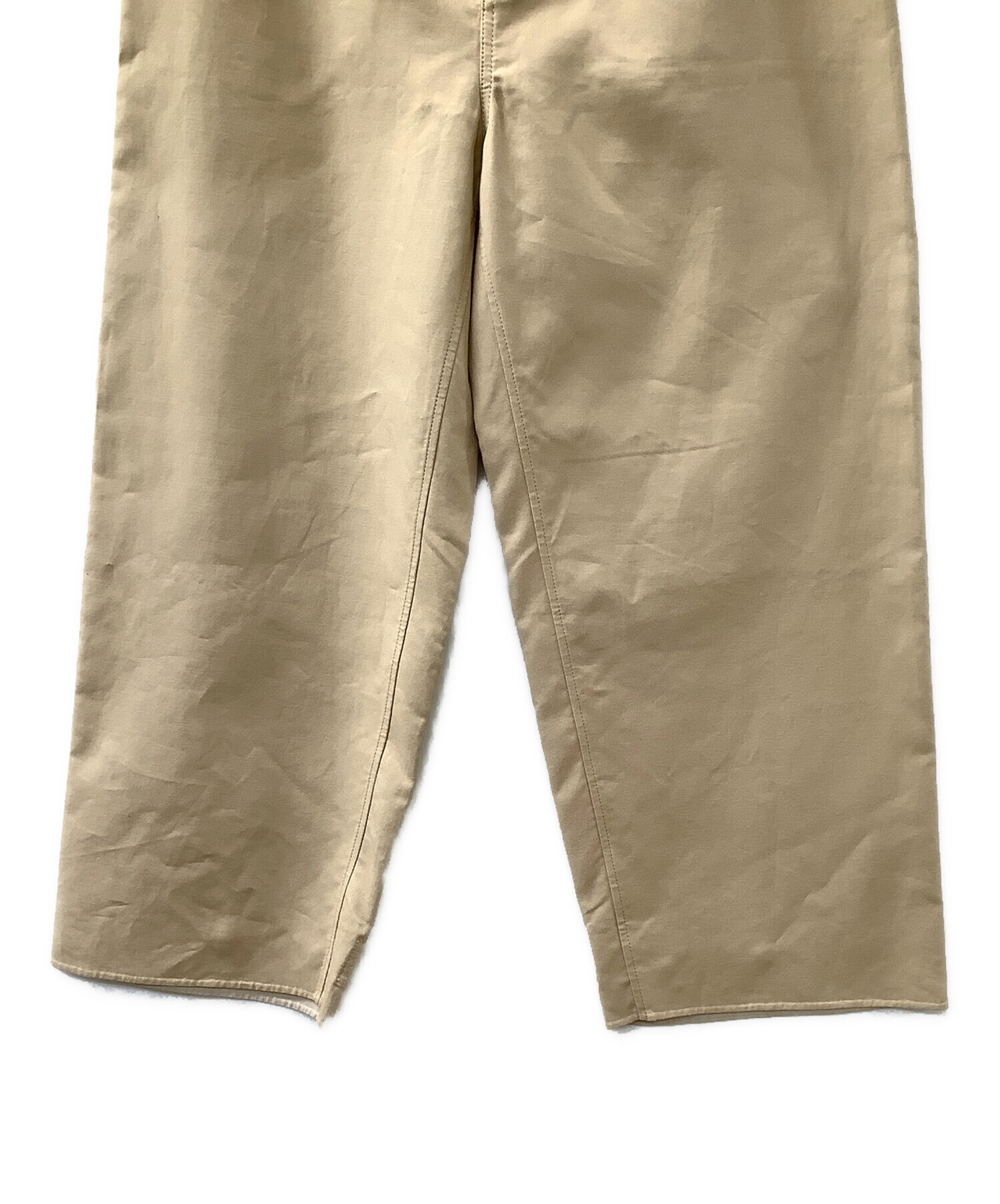 NICENESS ナイスネス スラックス L ベージュ 【古着】【中古】【送料無料】 中古・古着通販】NICENESS (ナイスネス) FEARON イージースラックス