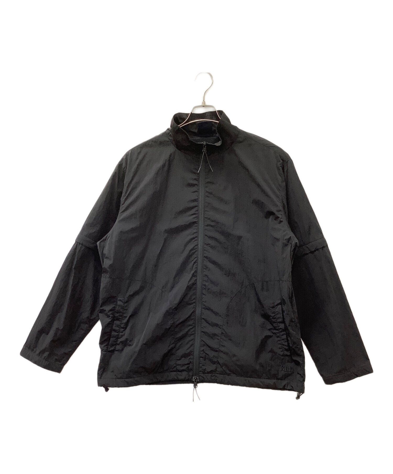 KITH ナイロンジャケット 中古・古着通販】KITH (キス) ナイロンジャケット ブラック サイズ:L