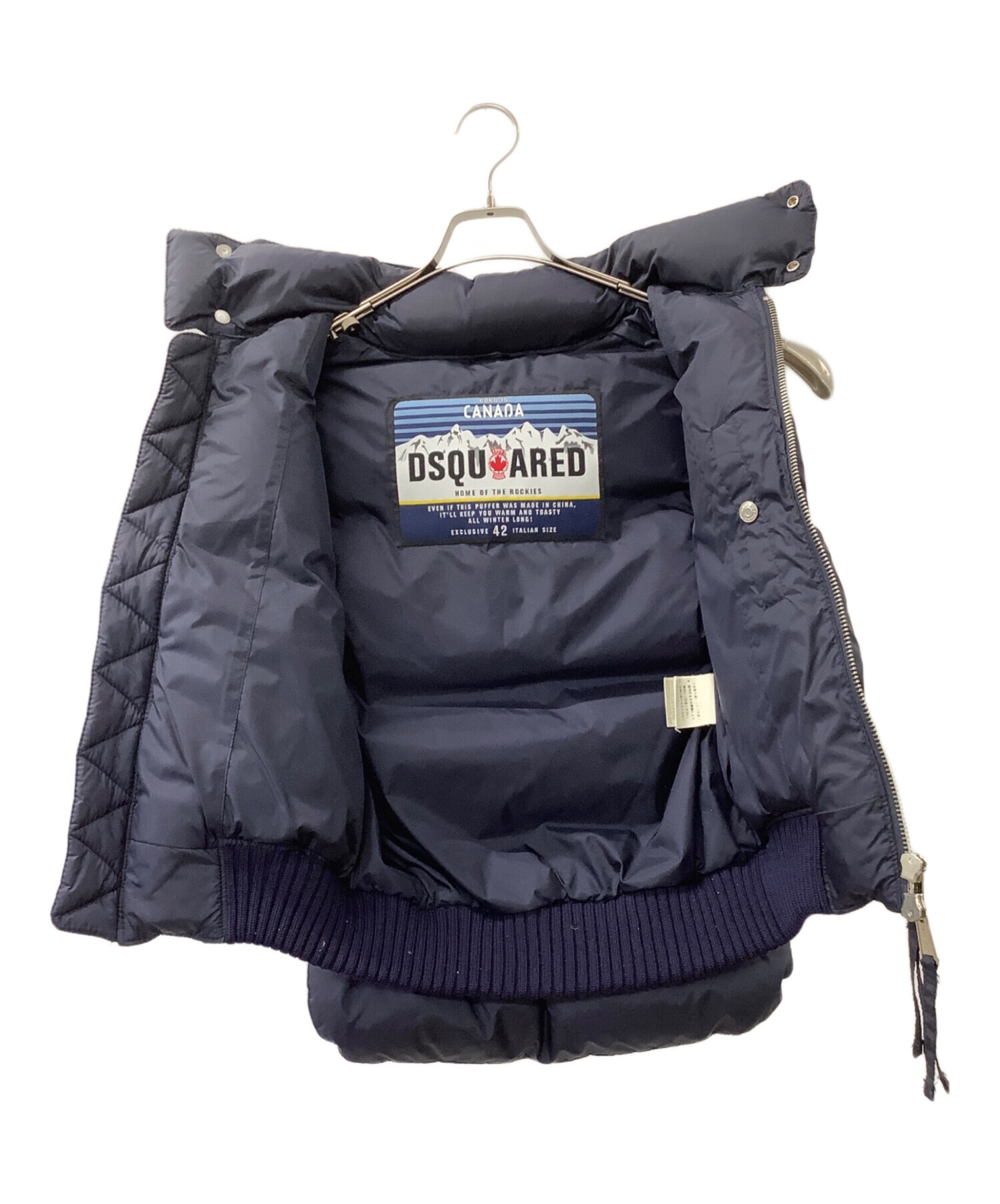 中古・古着通販】DSQUARED2 (ディースクエアード) ダウンベスト
