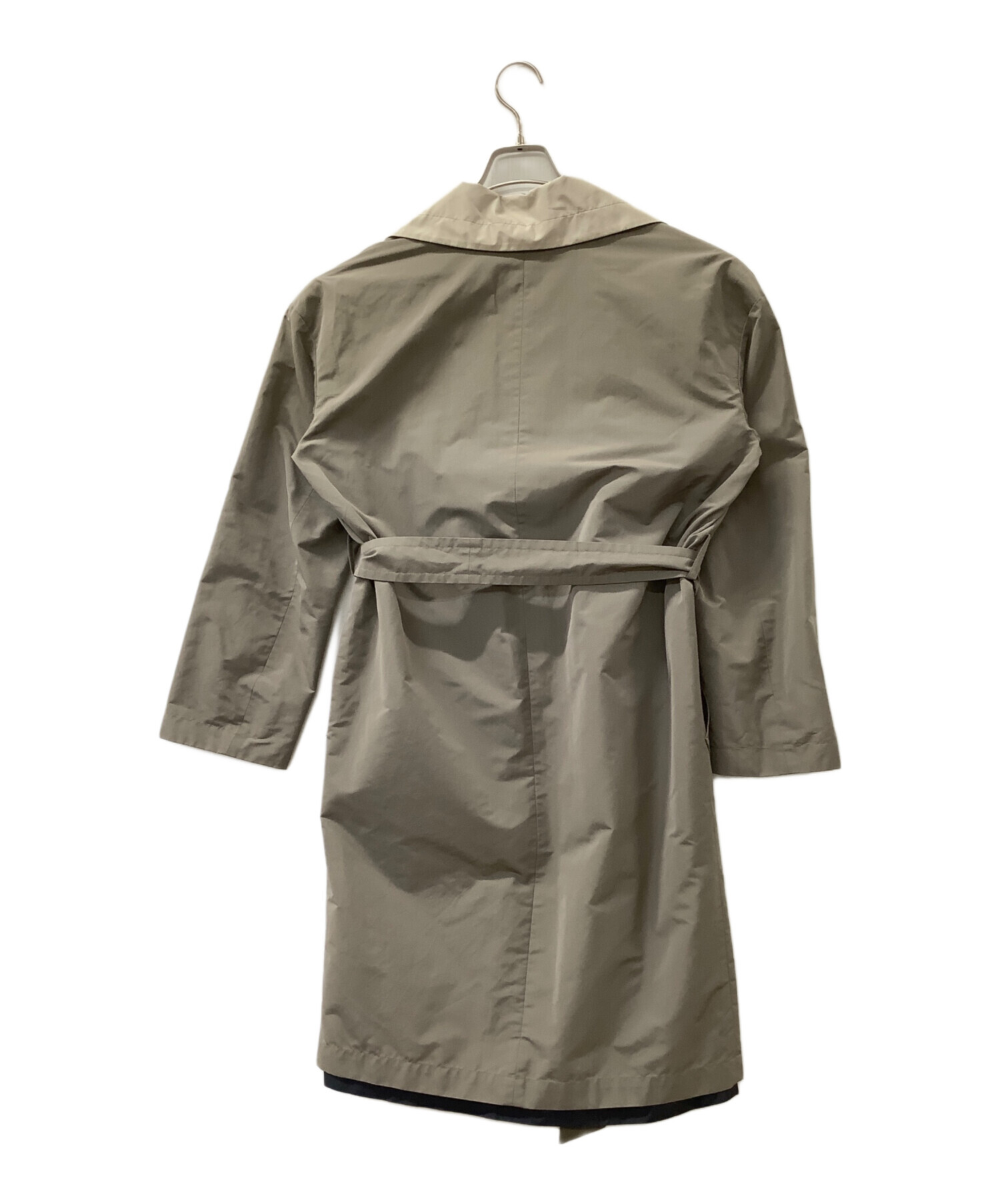 近年白タグ✨マックスマーラ トレンチコート オーバーサイズ ベルト グレー 40 中古・古着通販】MaxMara (マックスマーラ) トレンチコート グレー