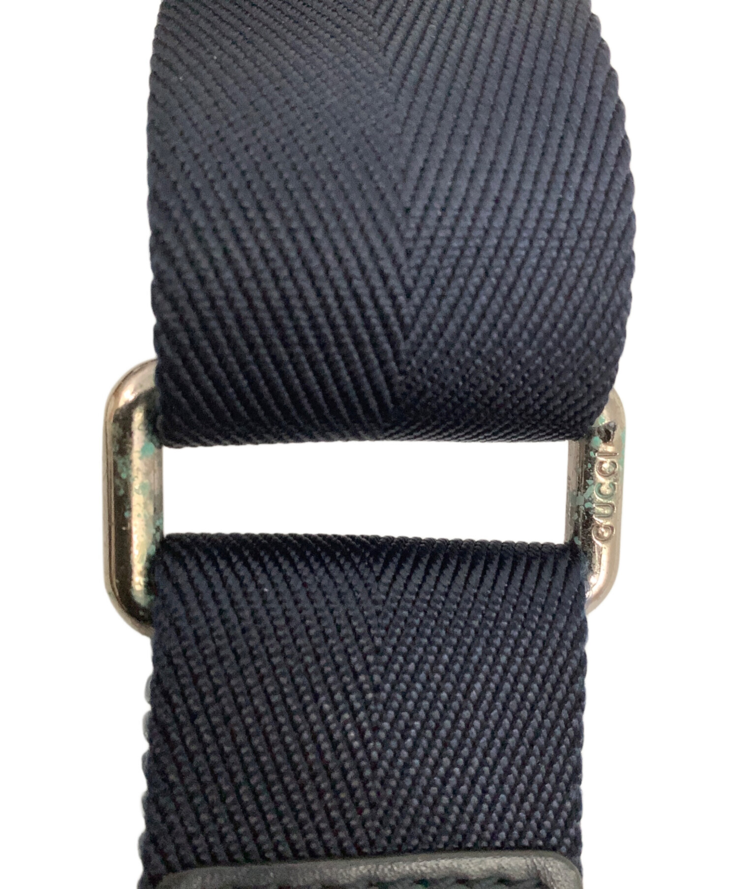 gucci ショルダーストラップ　新品未使用 中古・古着通販】GUCCI (グッチ) ショルダーストラップ ネイビー