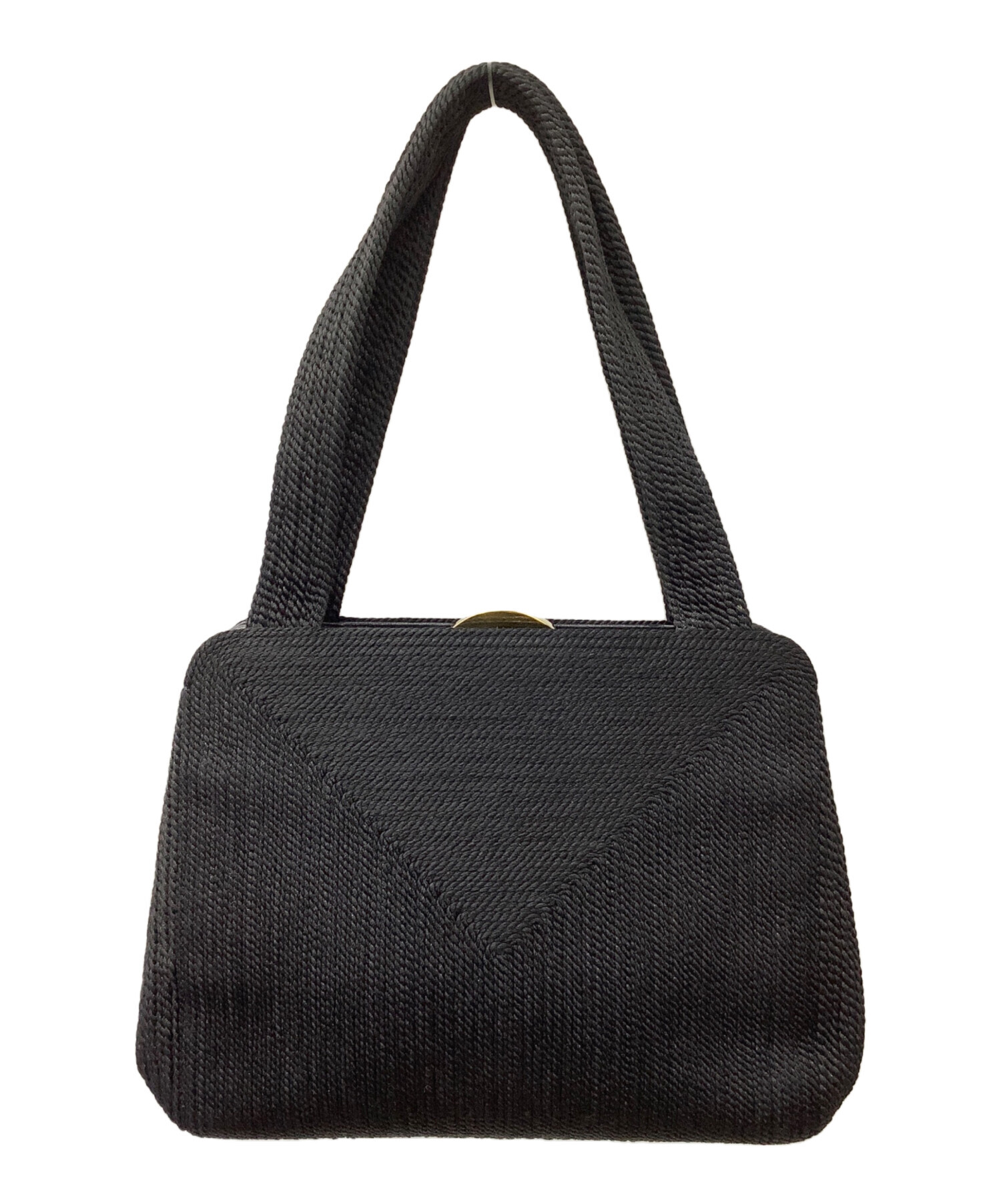 中古・古着通販】CHANEL (シャネル) ハンドバッグ ブラック｜ブランド 