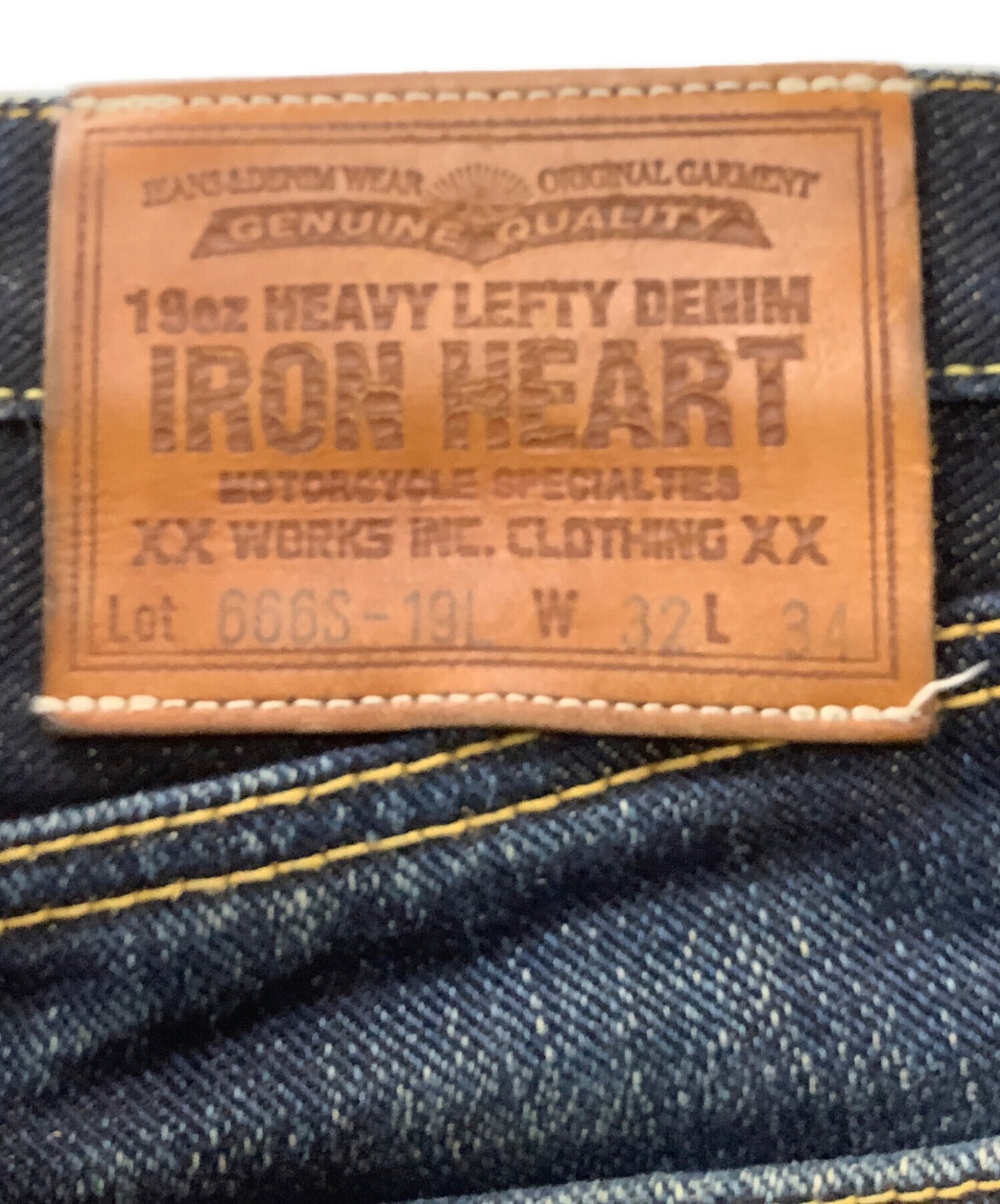 中古・古着通販】IRON HEART (アイアンハート) 666S-19L19oz EXTRA