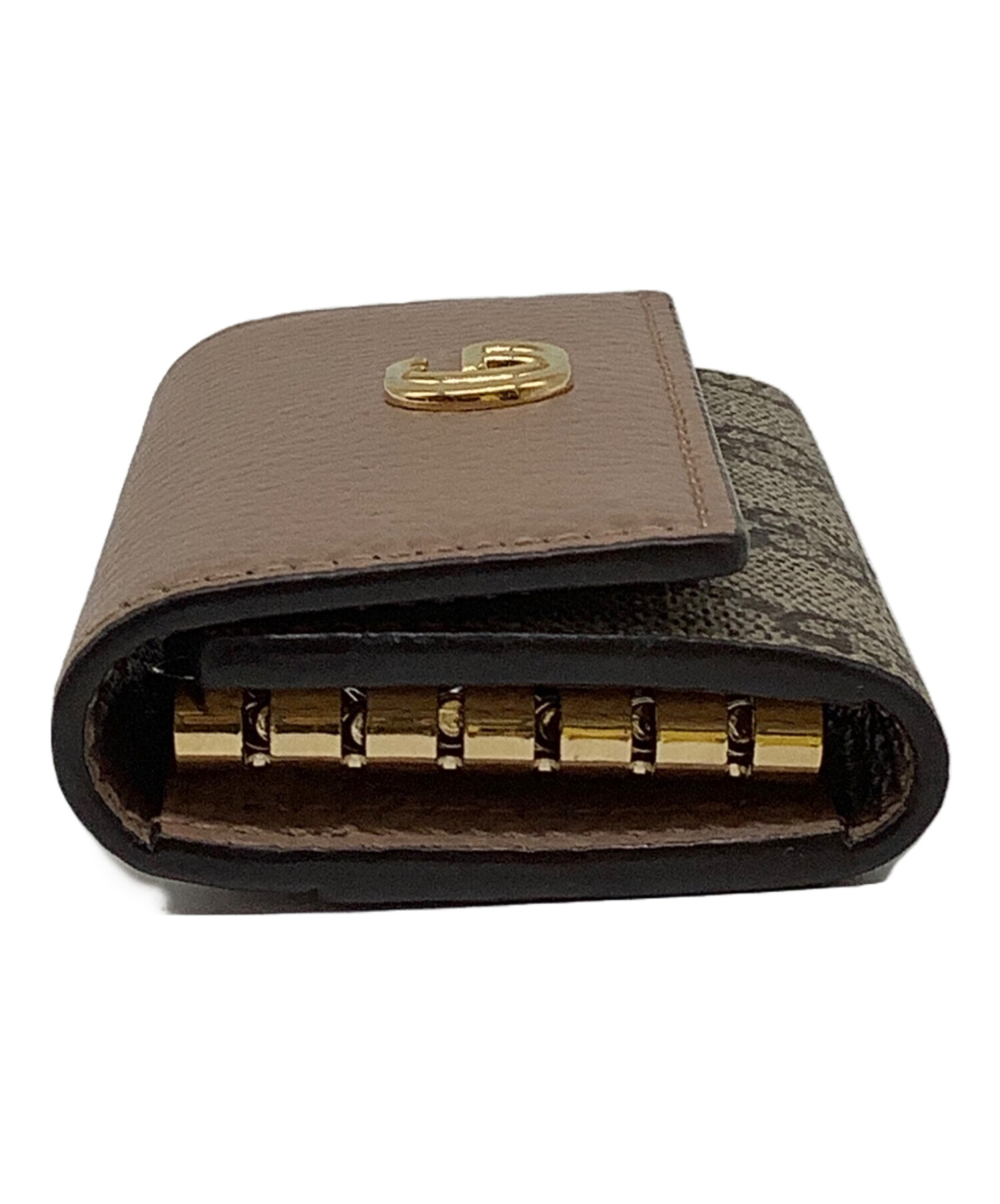 中古・古着通販】GUCCI (グッチ) GG キーケース ベージュ｜ブランド